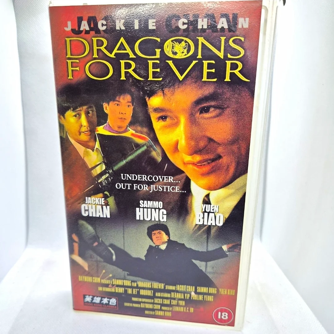 Dragons Forever VHS PAL (18) 1998 Martial Arts Jackie Chan Sammo Hung M.I.A.