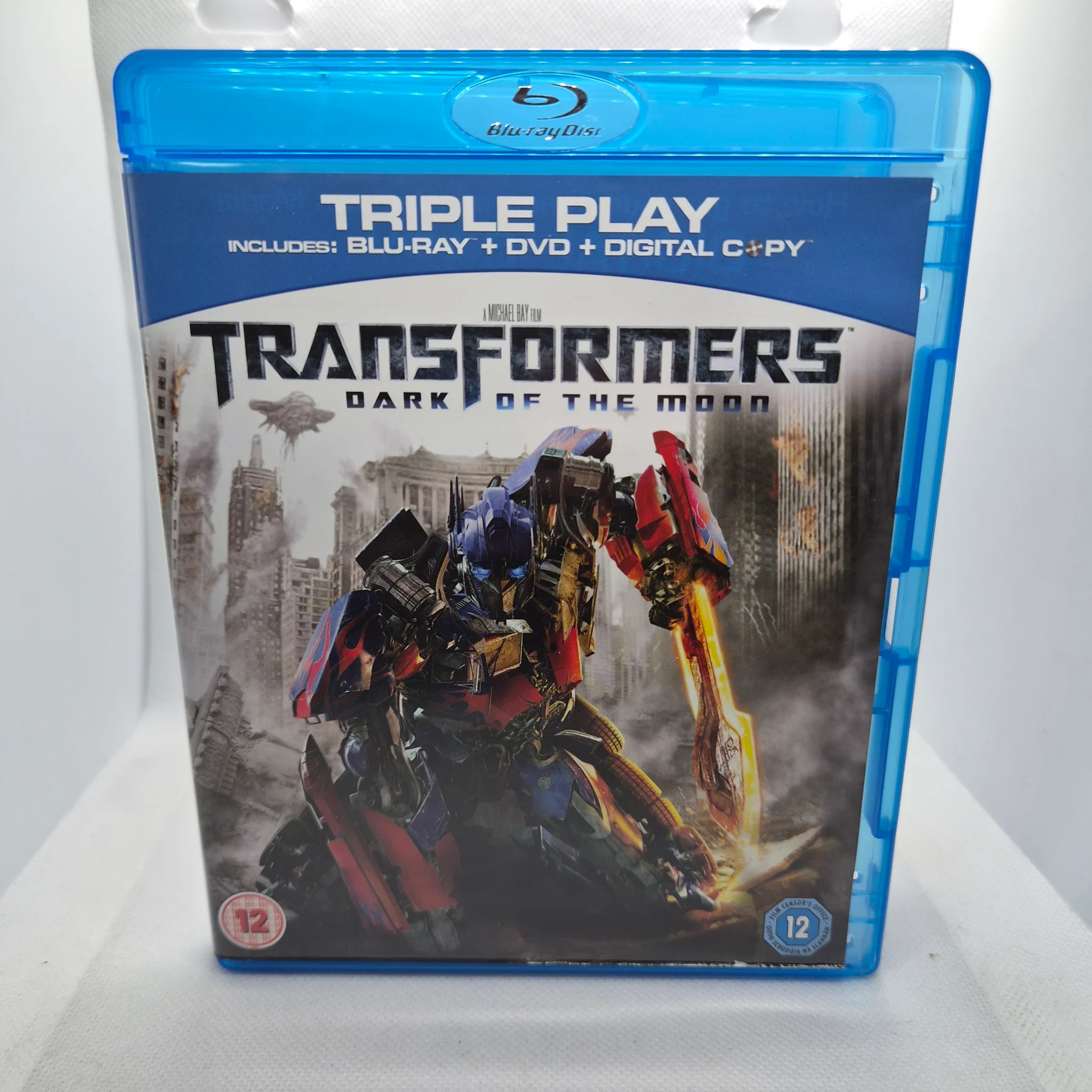 Transformers: Dark of the Moon Blu-ray, 2011 (12A/12) Triple Play + Digital BR1