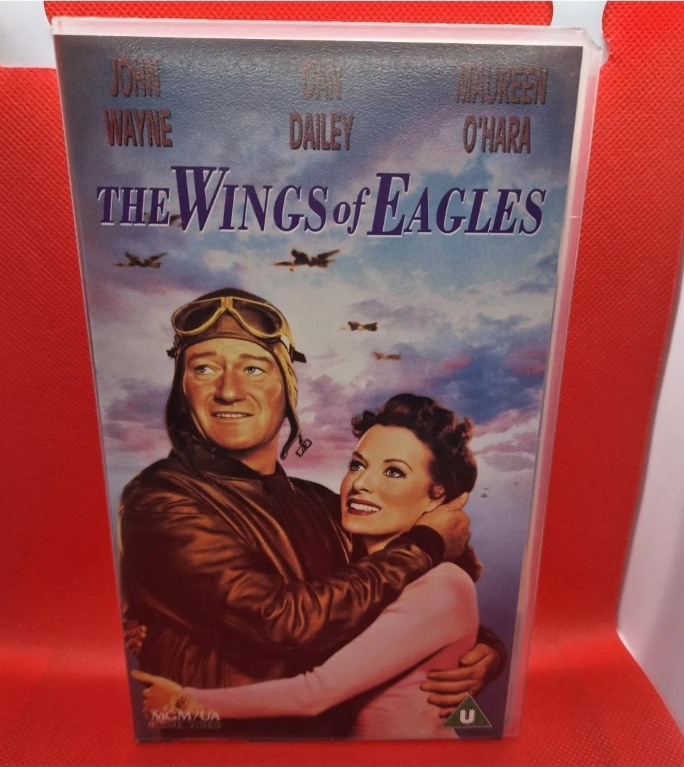 The Wings of Eagles VHS PAL (1957) John Ford John Wayne U