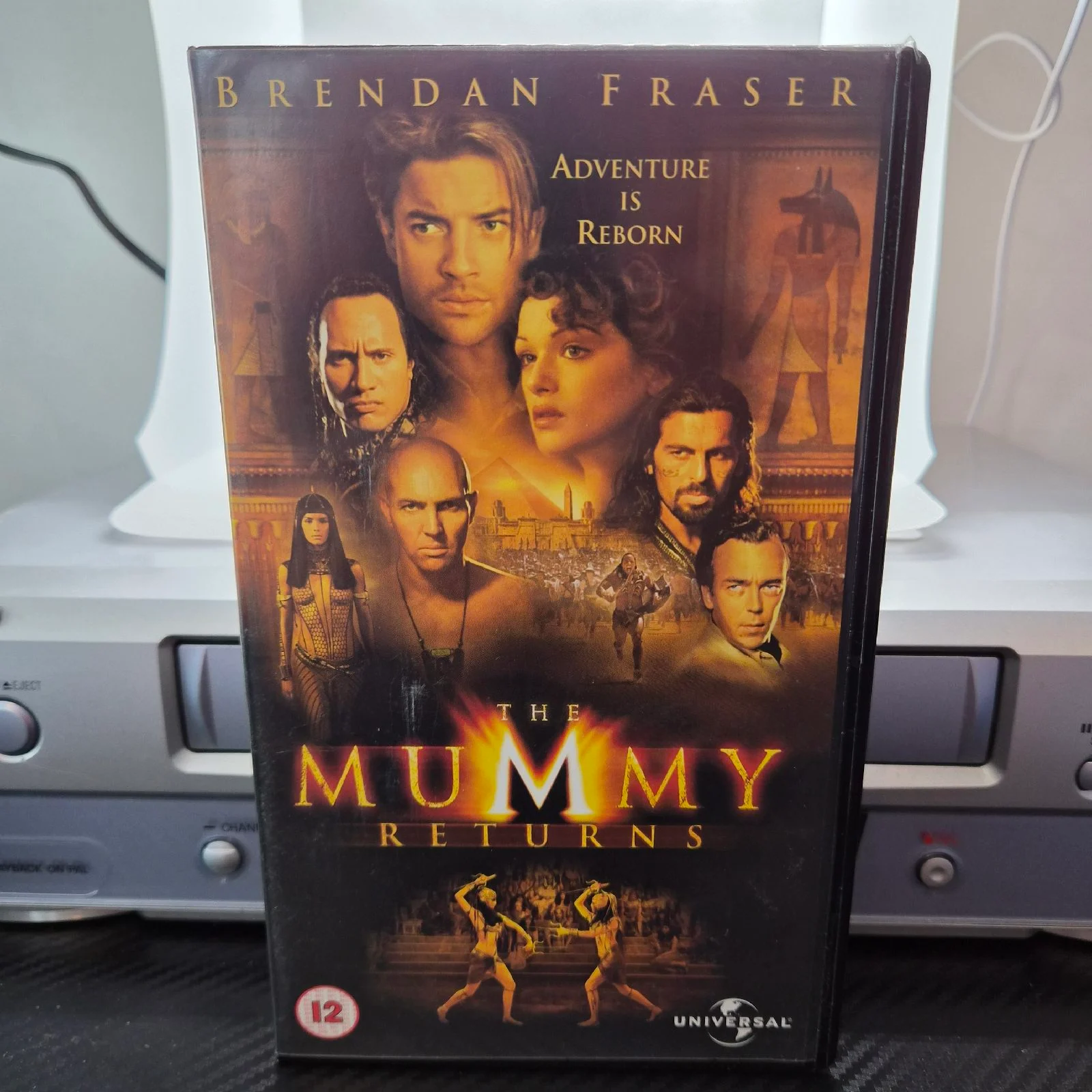 The Mummy Returns VHS PAL (12) 2001 Action Adventure Brendan Fraser Universal