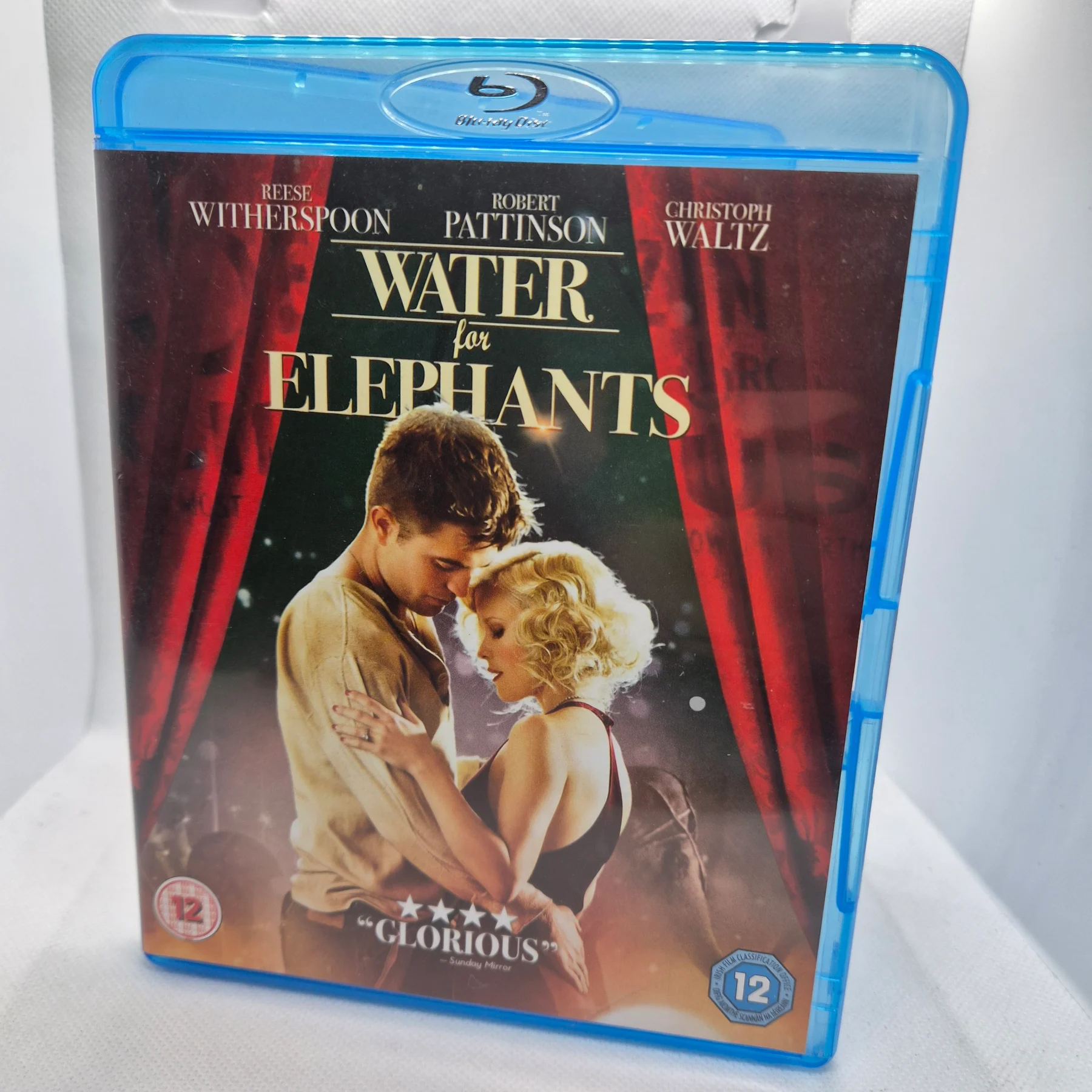Water for Elephants (Blu-ray, 2011) (12A/12) Pattinson Witherspoon BR1