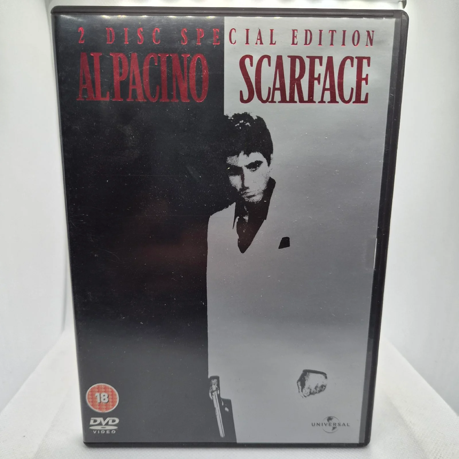 Scarface (DVD, 1983) (18) Al Pacino 2-Disc Special Edition Region 2 PAL