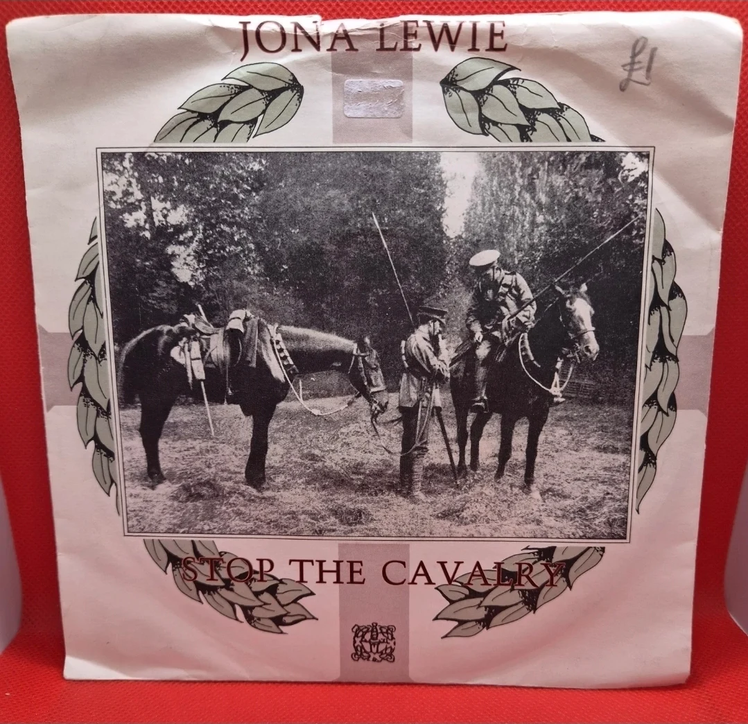 Jona Lewie- Stop The Cavalry 7" Vinyl Record Single 1980 VB1