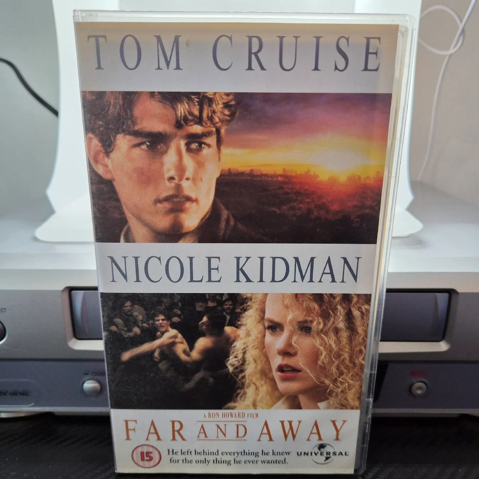 Far and Away VHS PAL (15) 1992 Romance Adventure Drama Tom Cruise Universal