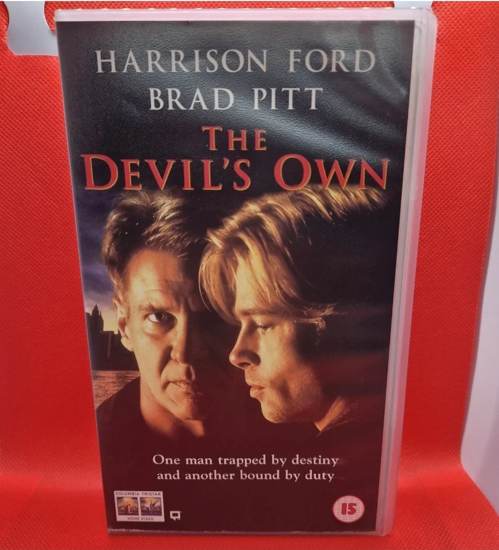 The Devil's Own VHS PAL (15) 1997 Thriller Harrison Ford Brad Pitt Colombia