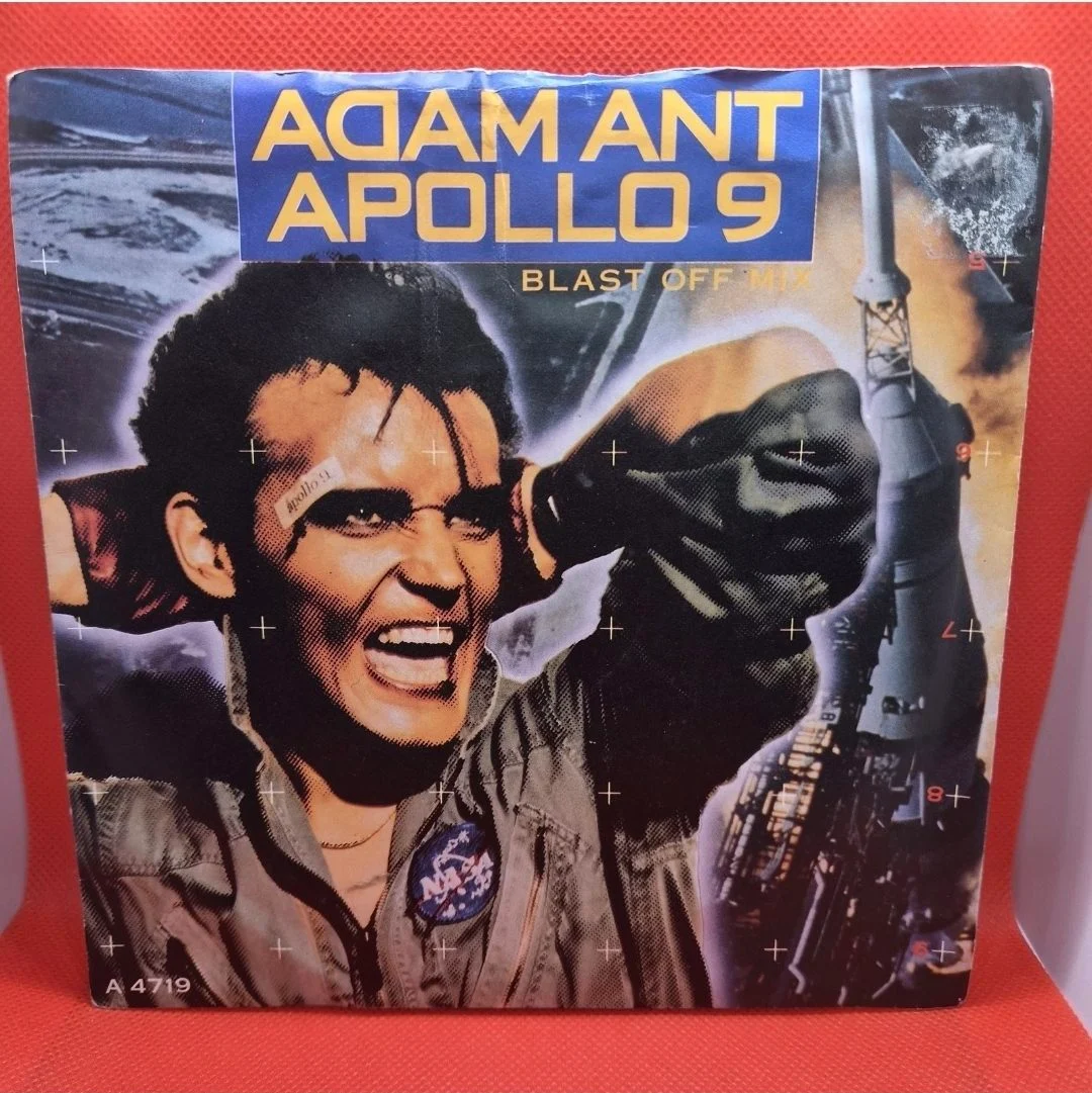 Adam Ant - Apollo 9 (Blast Off Mix) 7" Vinyl Record Single 1984 VB1