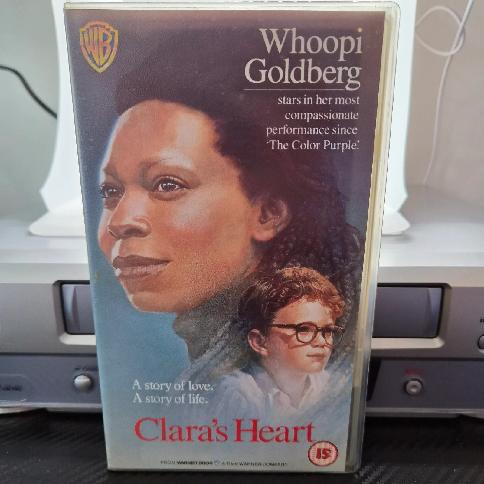 Clara's Heart VHS PAL (15) 1988 Drama Whoopi Goldberg Warner Home Video