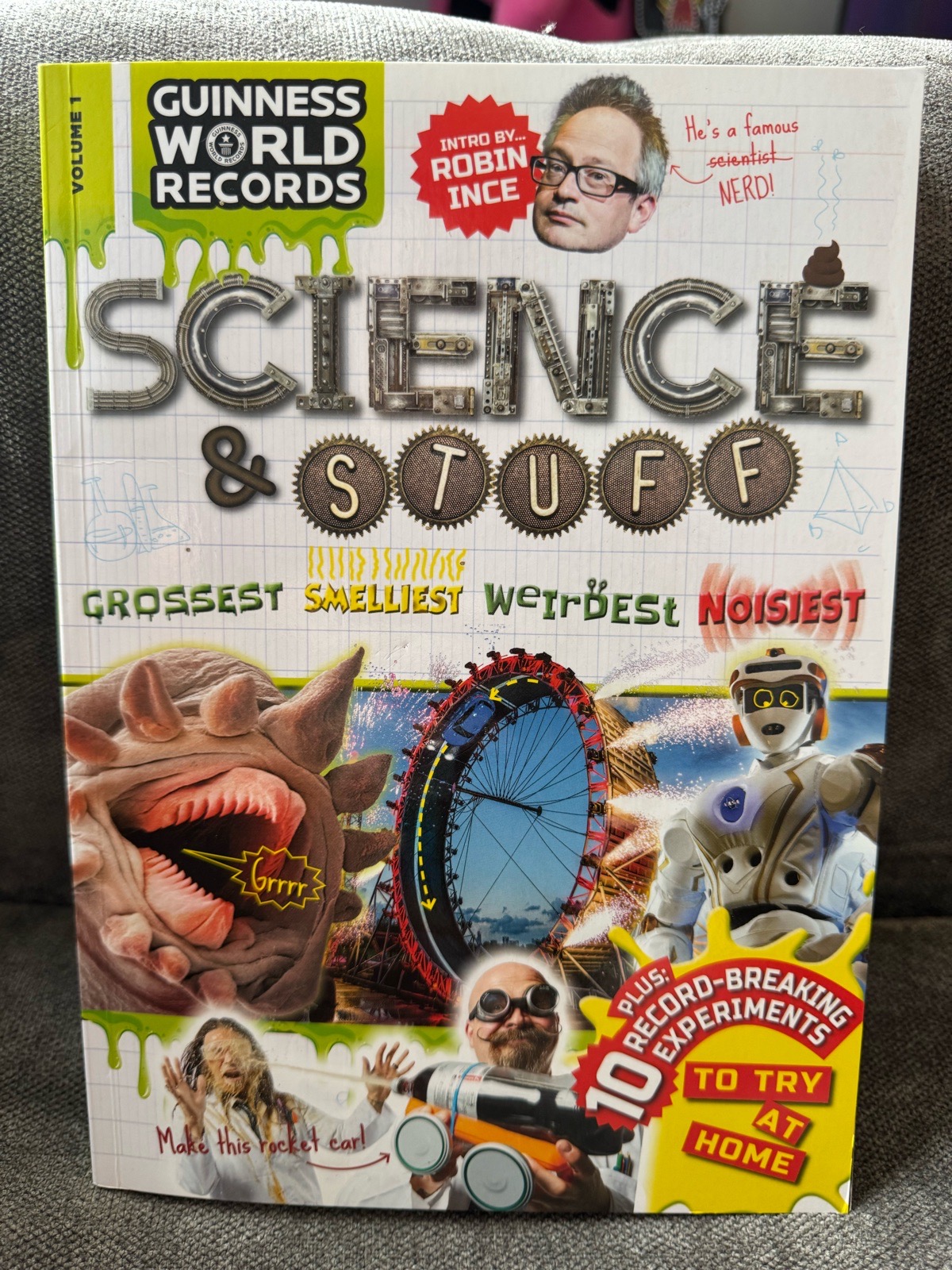 Guinness World Records Science & Stuff 2018 Paperback Book