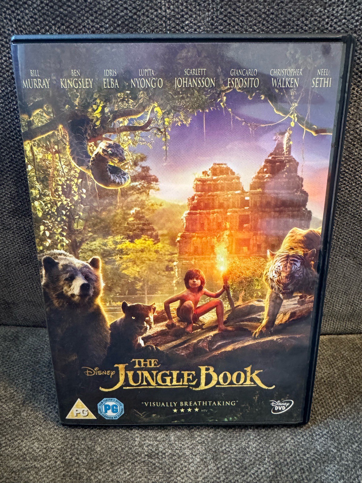 Disney The Jungle Book Live Action DVD