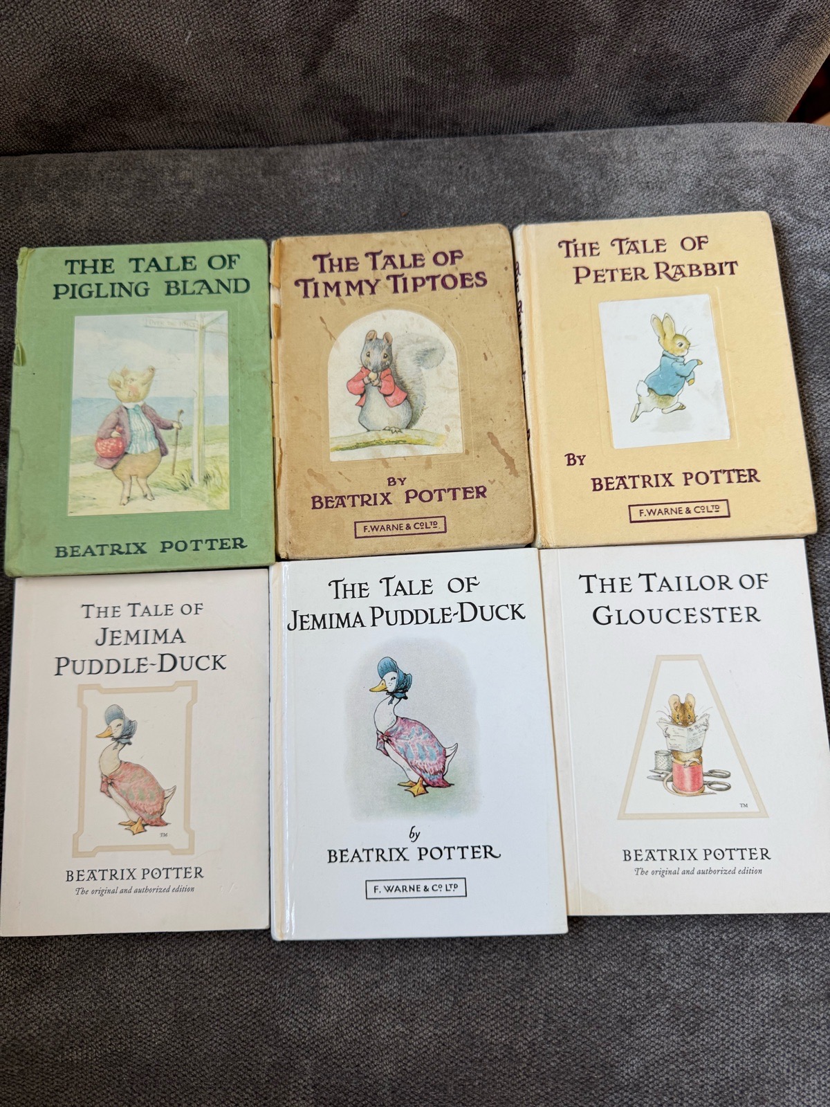 Vintage Beatrix Potter Books