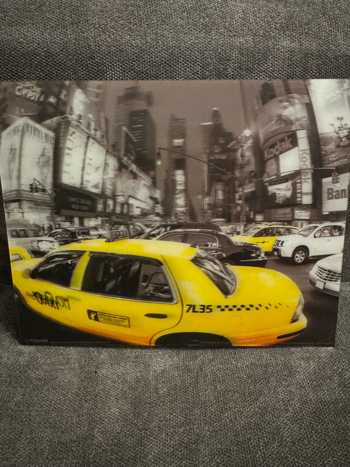 New York Cityscape 3D Board Poster