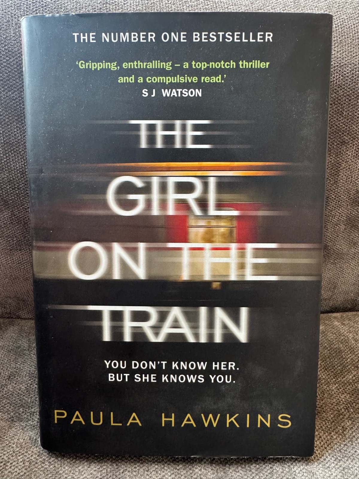The Girl On The Train Hardback Book