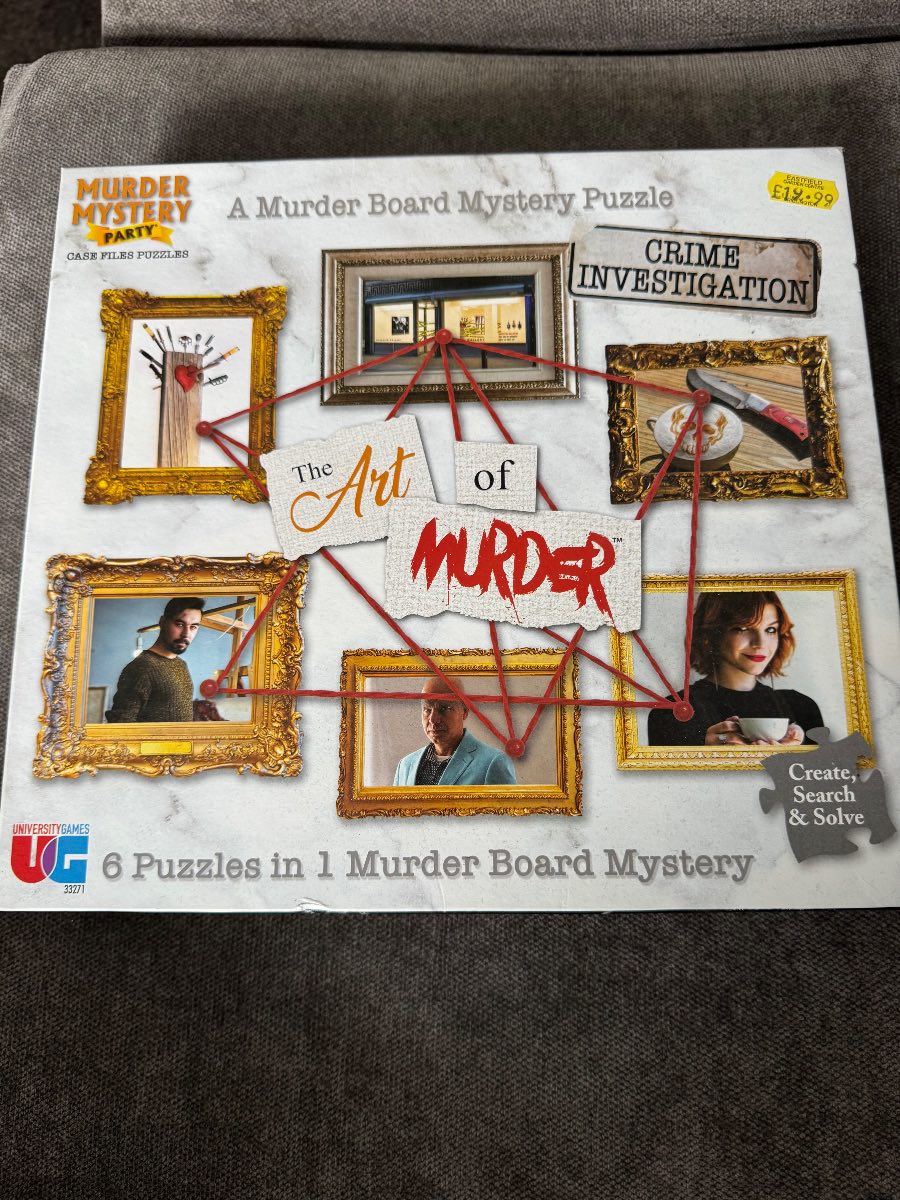 Murder Mystery Case Files Puzzles
