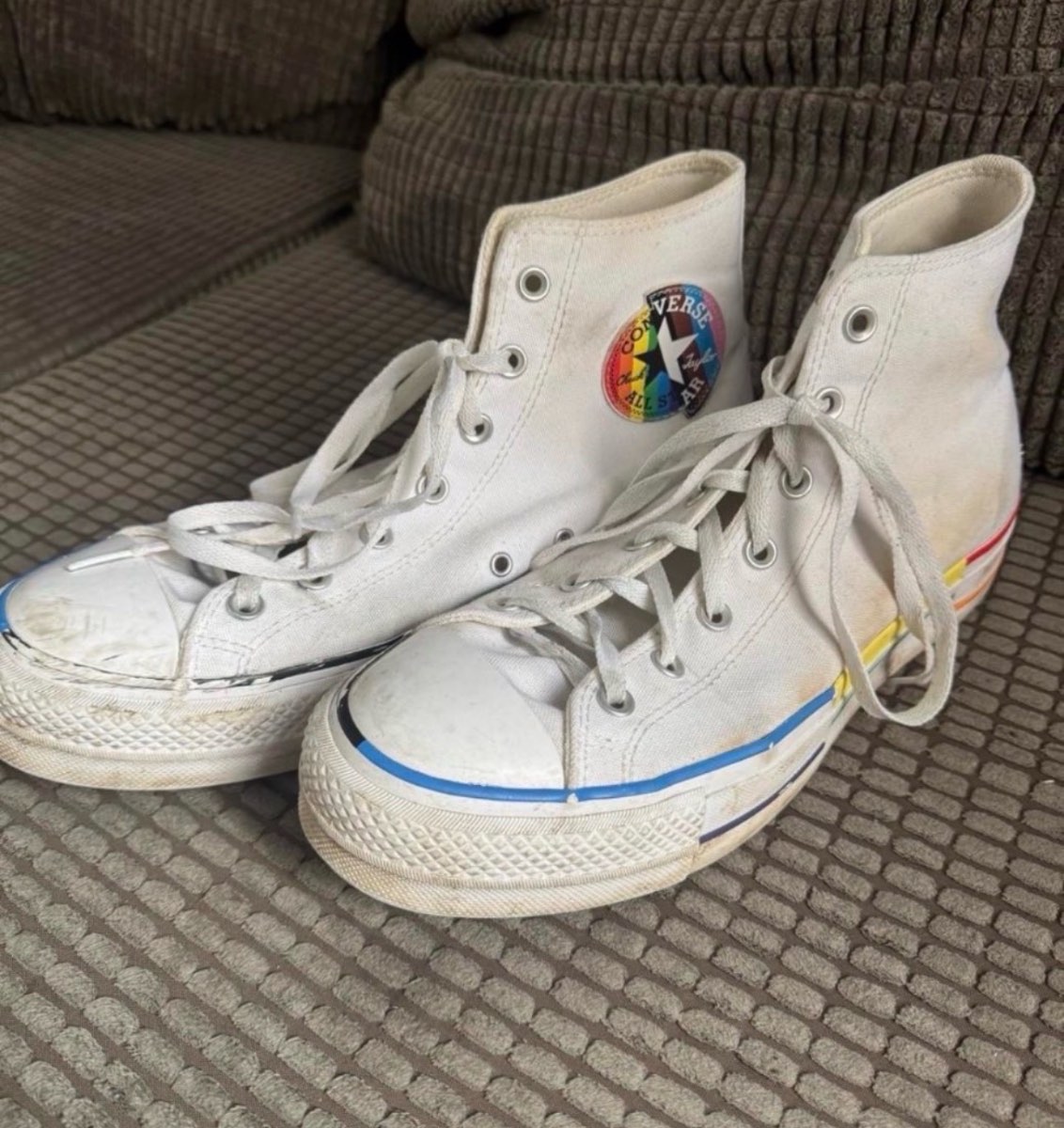 Converse Chuck Taylor All Star Lift Hi LGBTQ+ Pride Platform Trainers