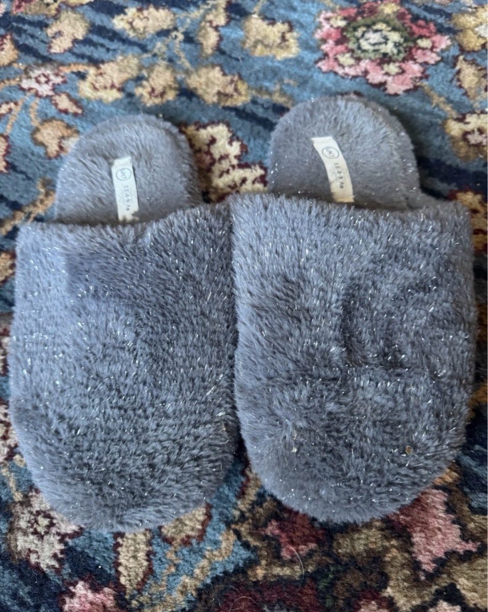 Serra Grey Slippers