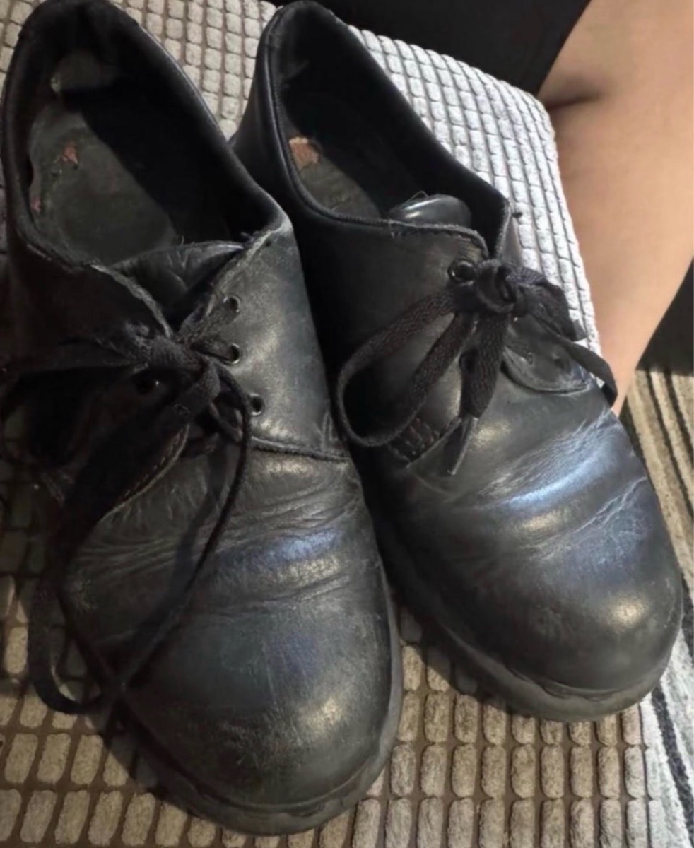 Dr Martens Black Lace-Up Shoes