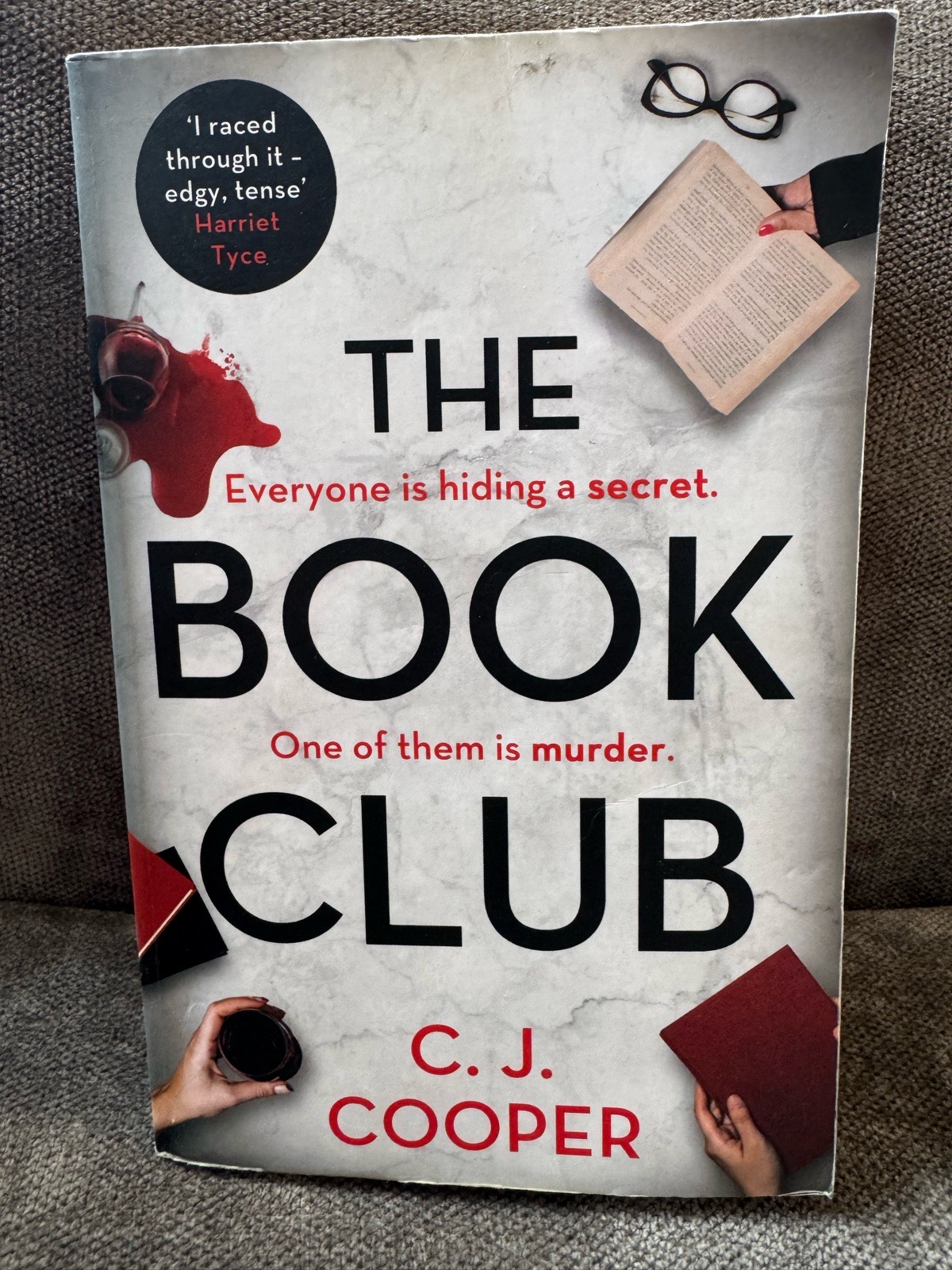 The Book Club by C.J. Cooper Paperback Book