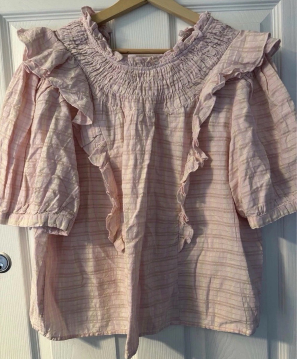 New Look Pink Summer Blouse Top