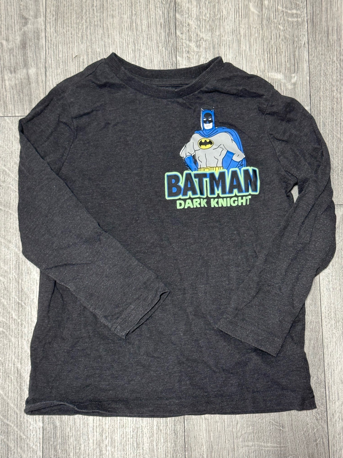 Kids Batman Long-Sleeved T-Shirt