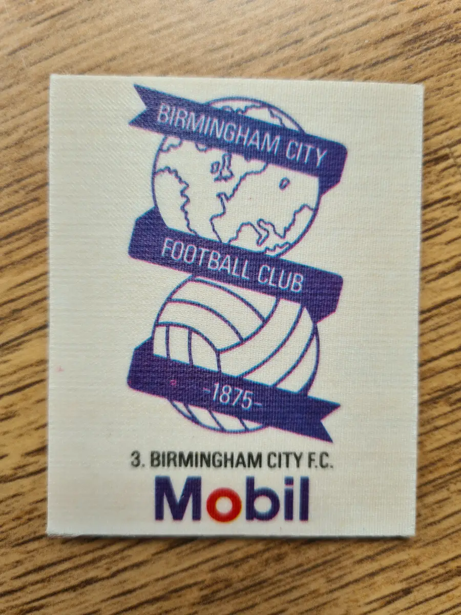 Birmingham City Cloth Badge
