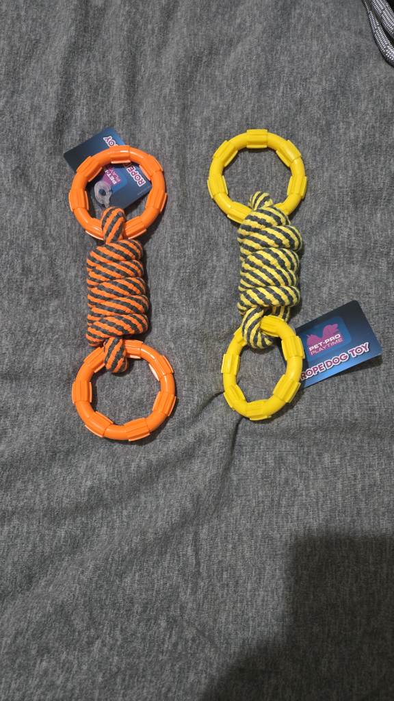 small dog rope toy