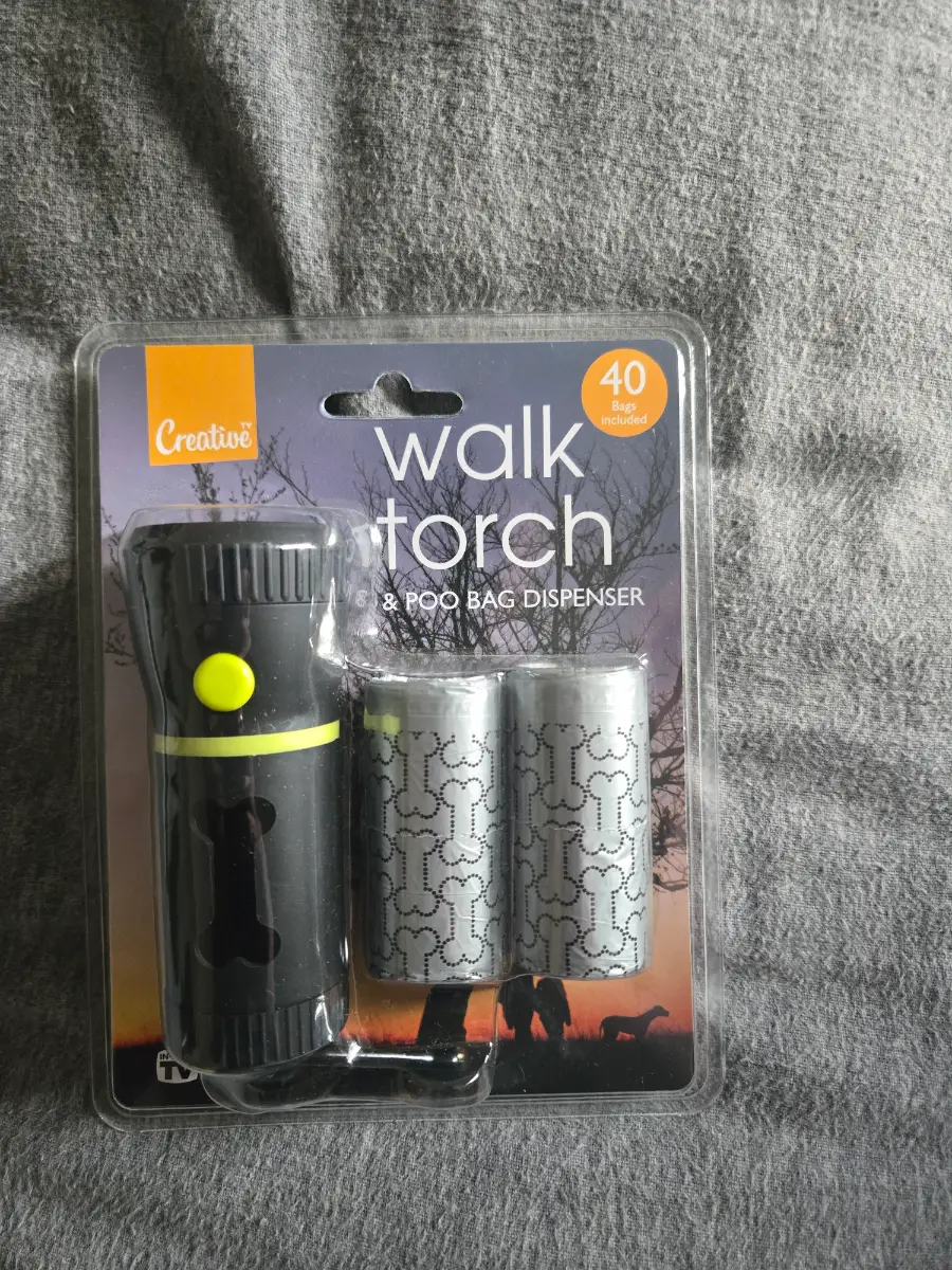 walk torch with 80 bags