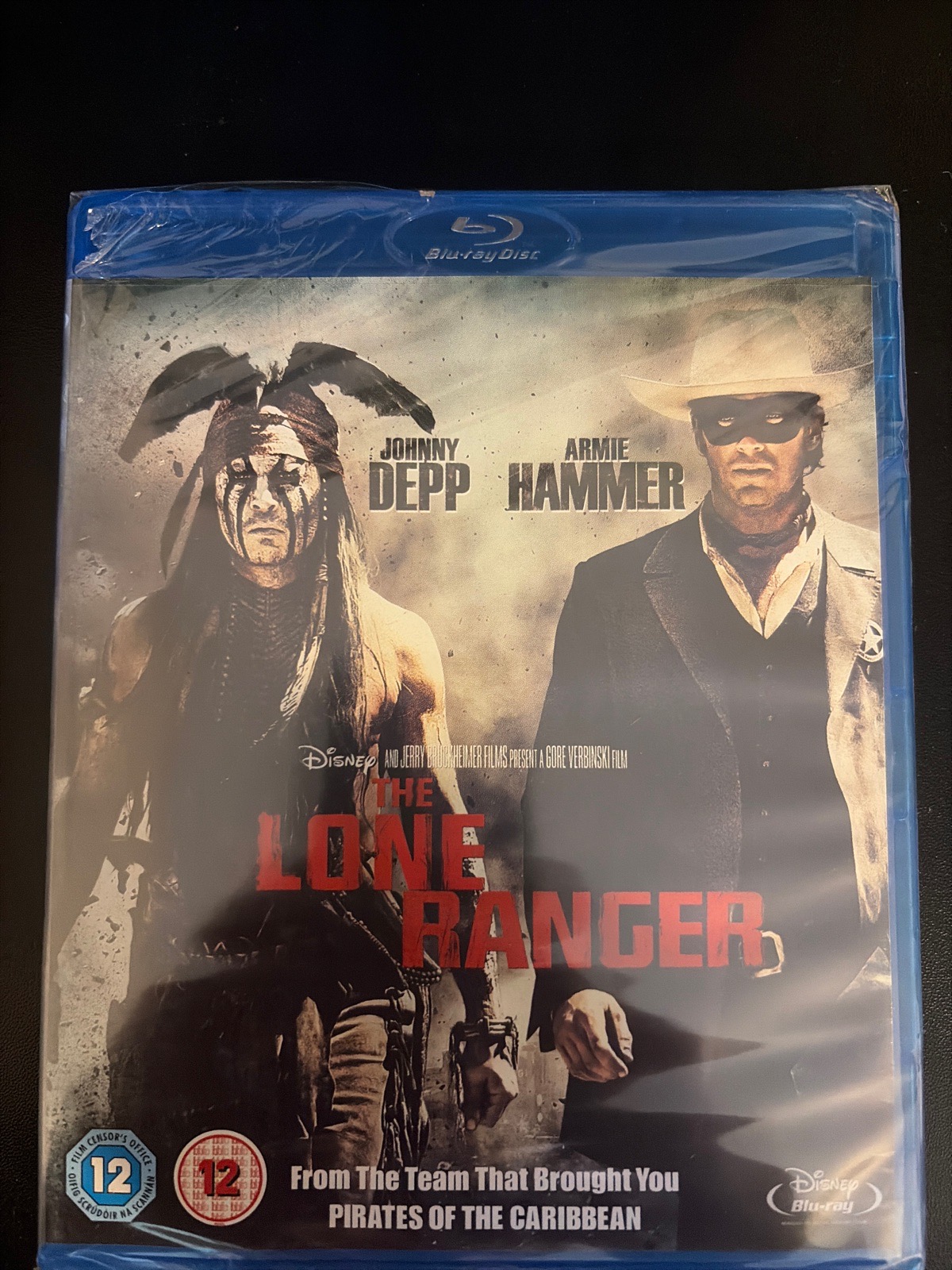 Disney The Lone Ranger Blu-Ray