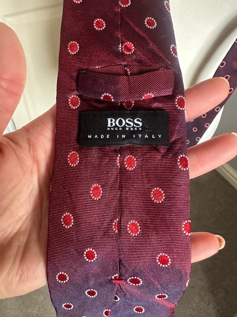 Hugo Boss Made in Italy Silk Tie