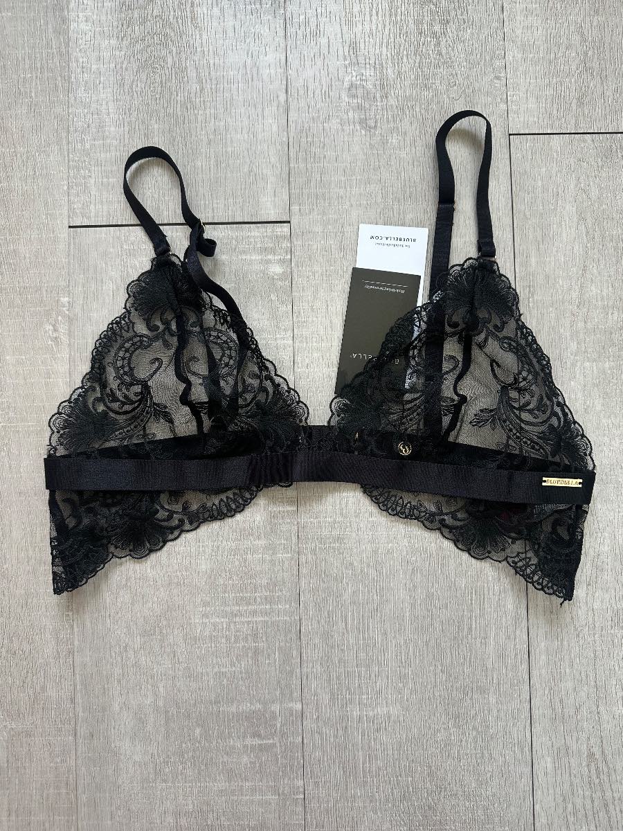 Bluebella Marseille Soft Bralette Black Lace Size M (UK 12) BNWT