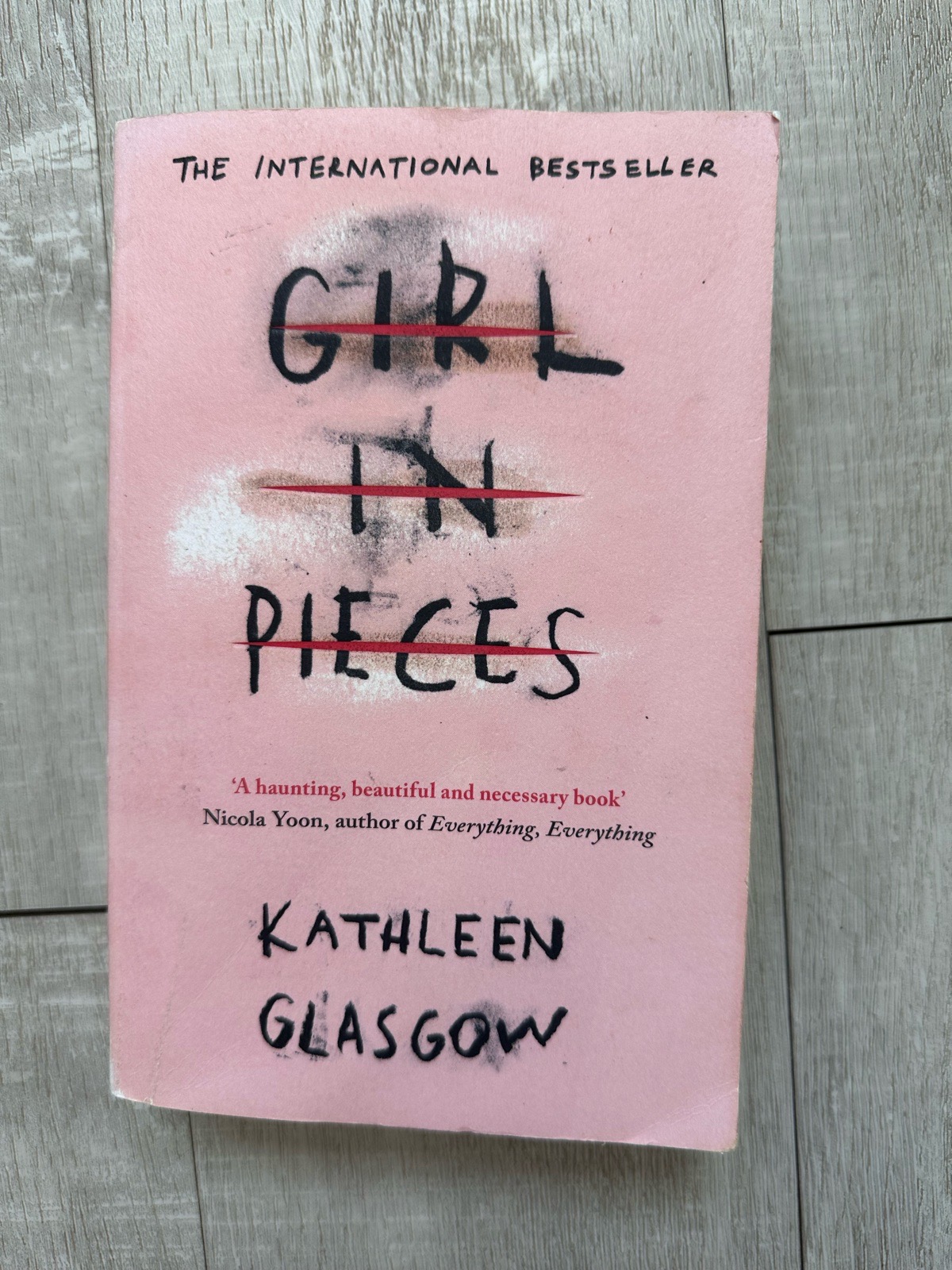 Girl in Pieces Paperback Novel Kathleen Glasgow