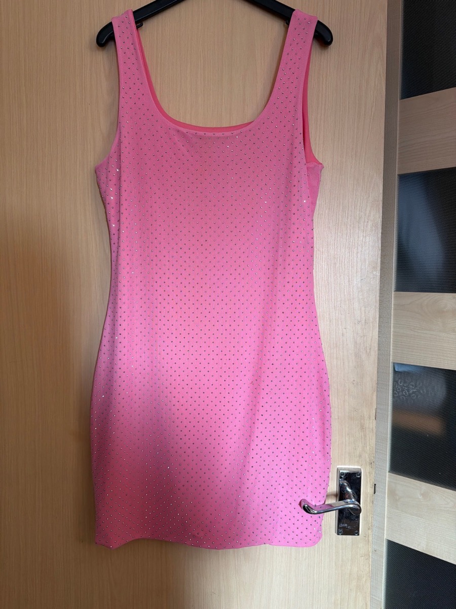 Very Sparkly Pink Dress