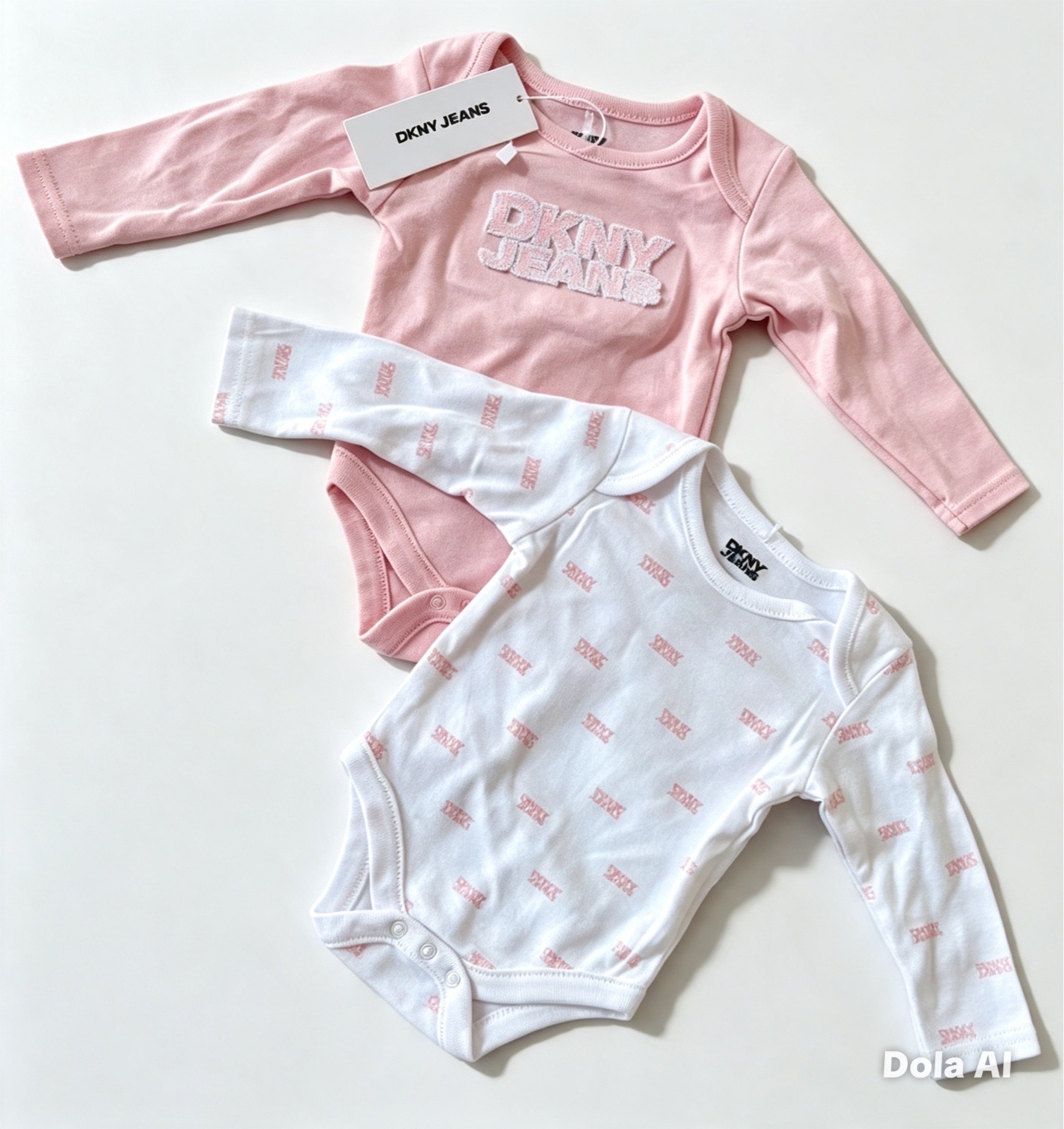 DKNY bodysuit set 0-3 months