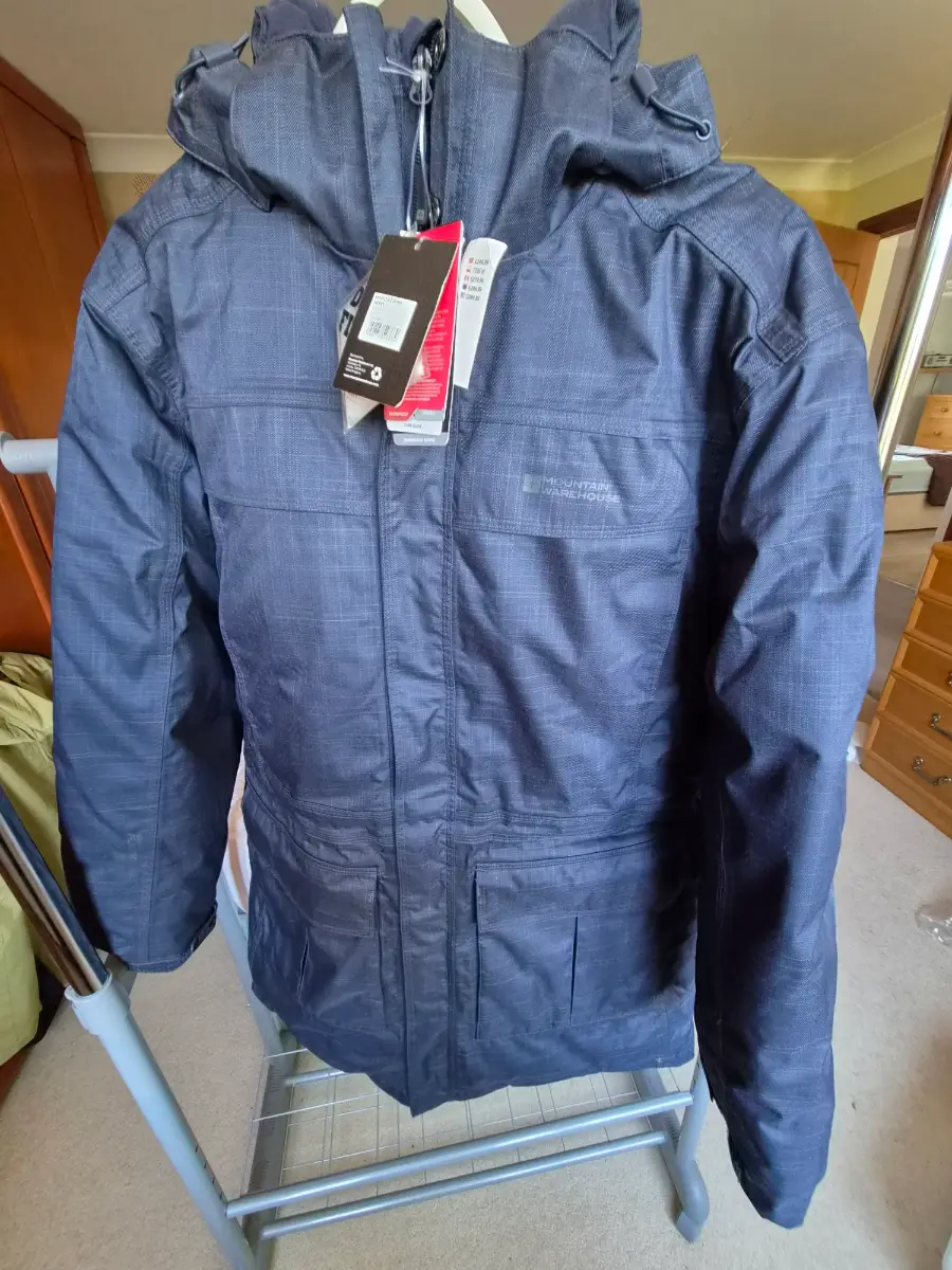 Mountain Warehouse antarctic extremely waterproof mens down jacket