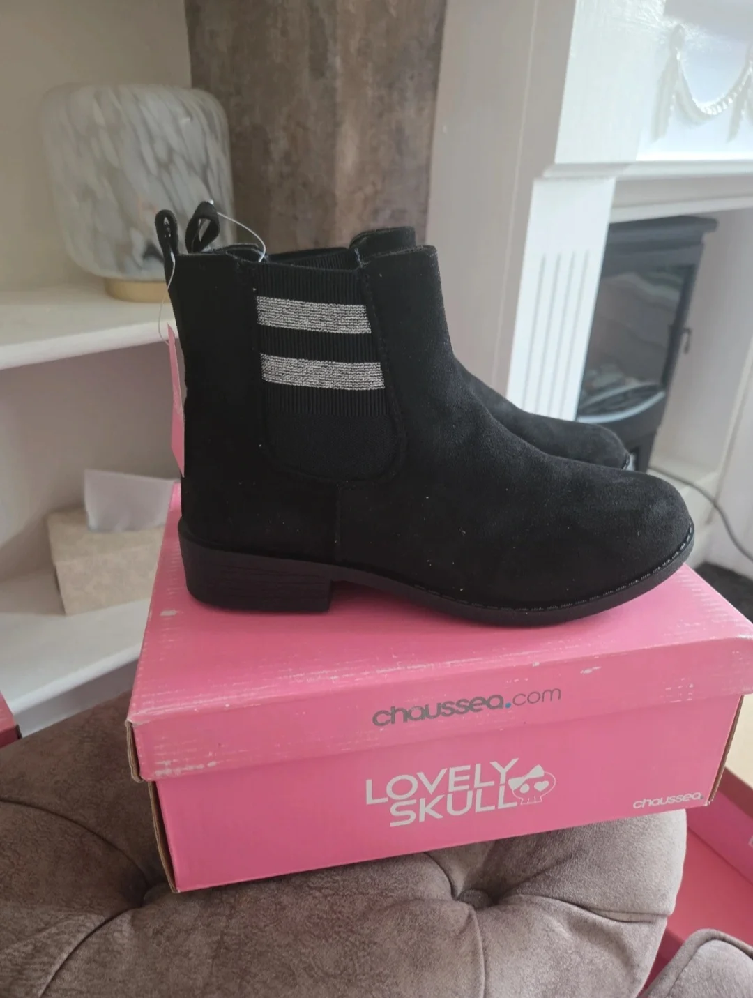 Lovely Skull Chelsea boots Back to School