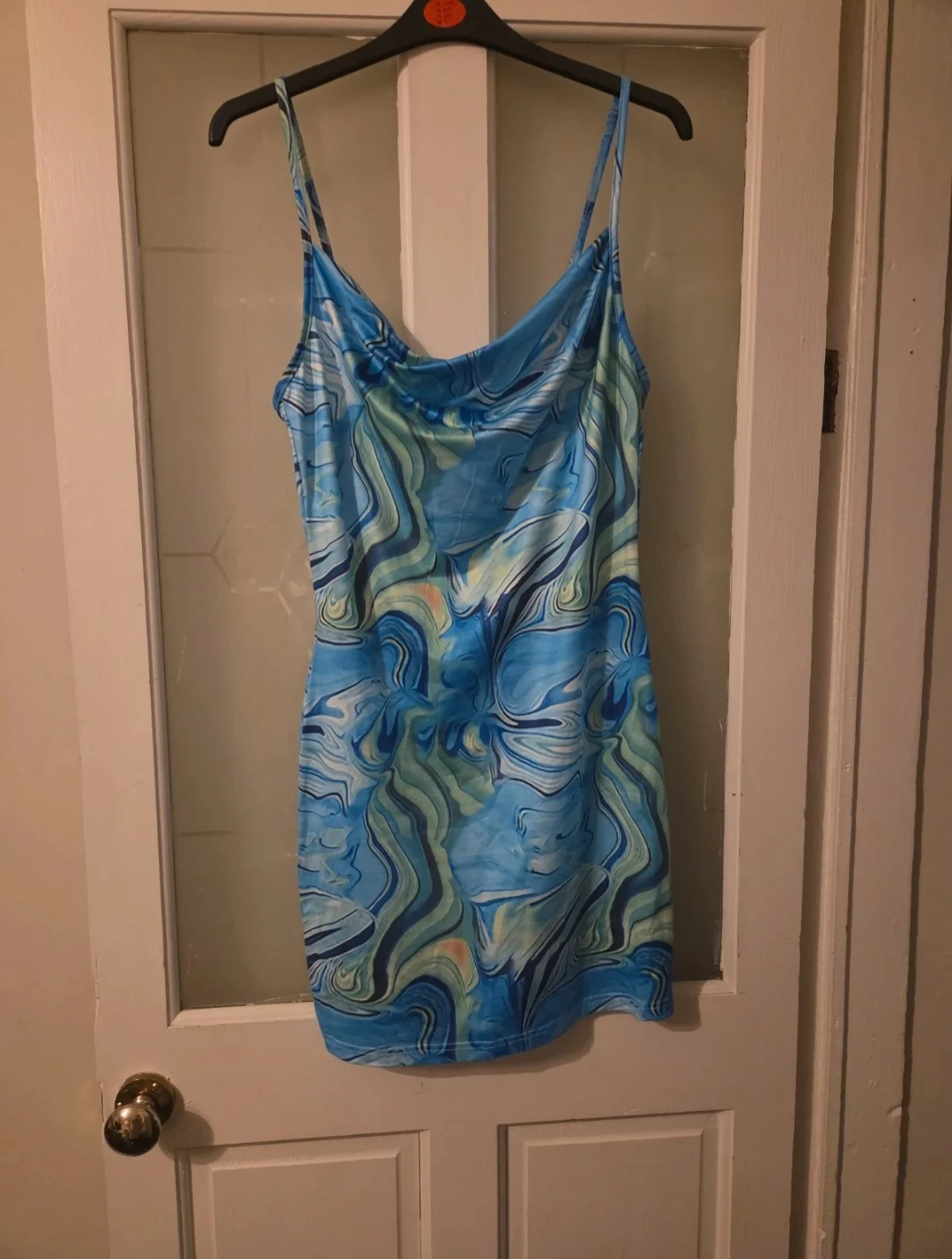 Shein Cowl neck bodycon dress