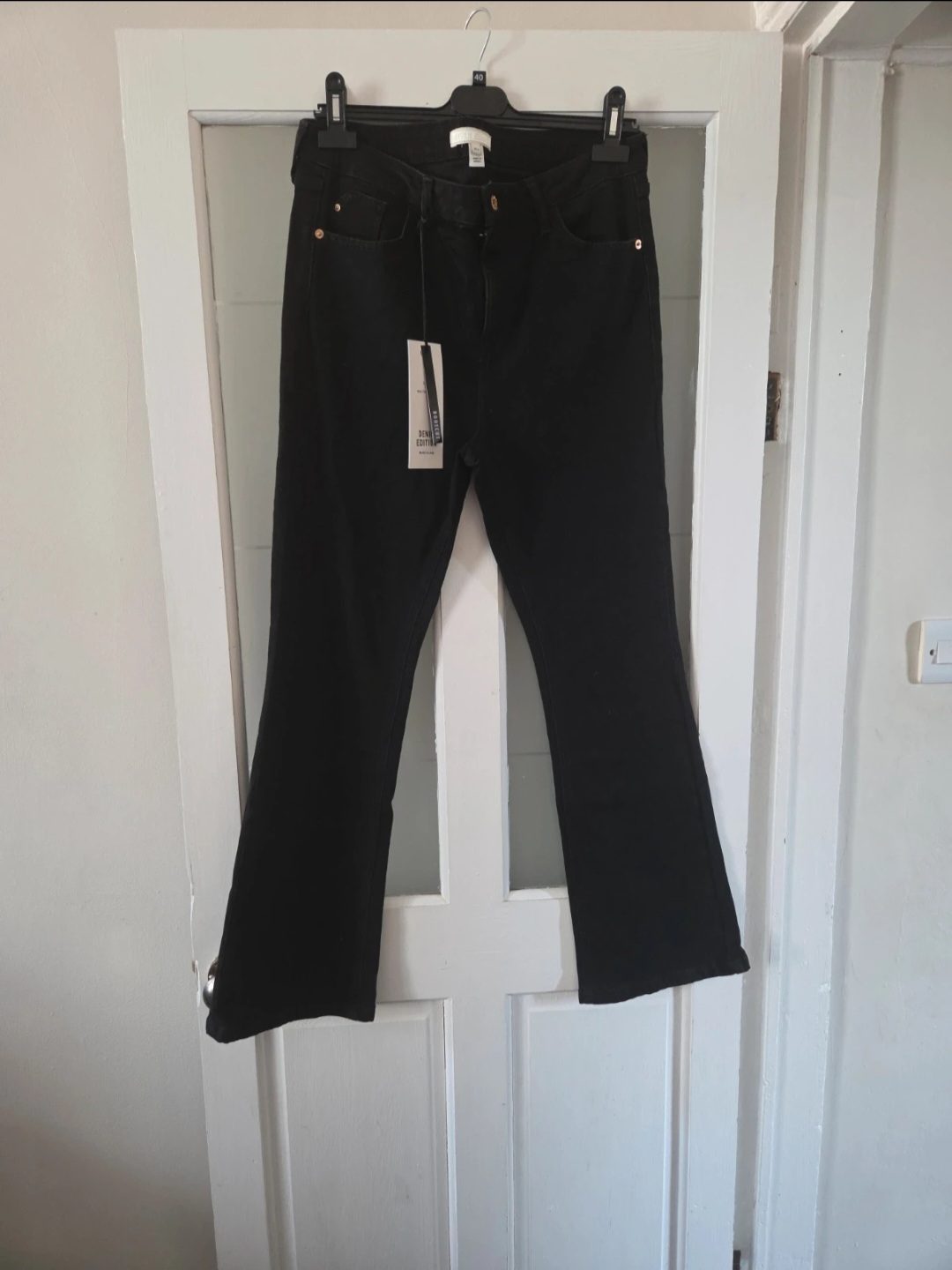 River Island Black bootcut jeans