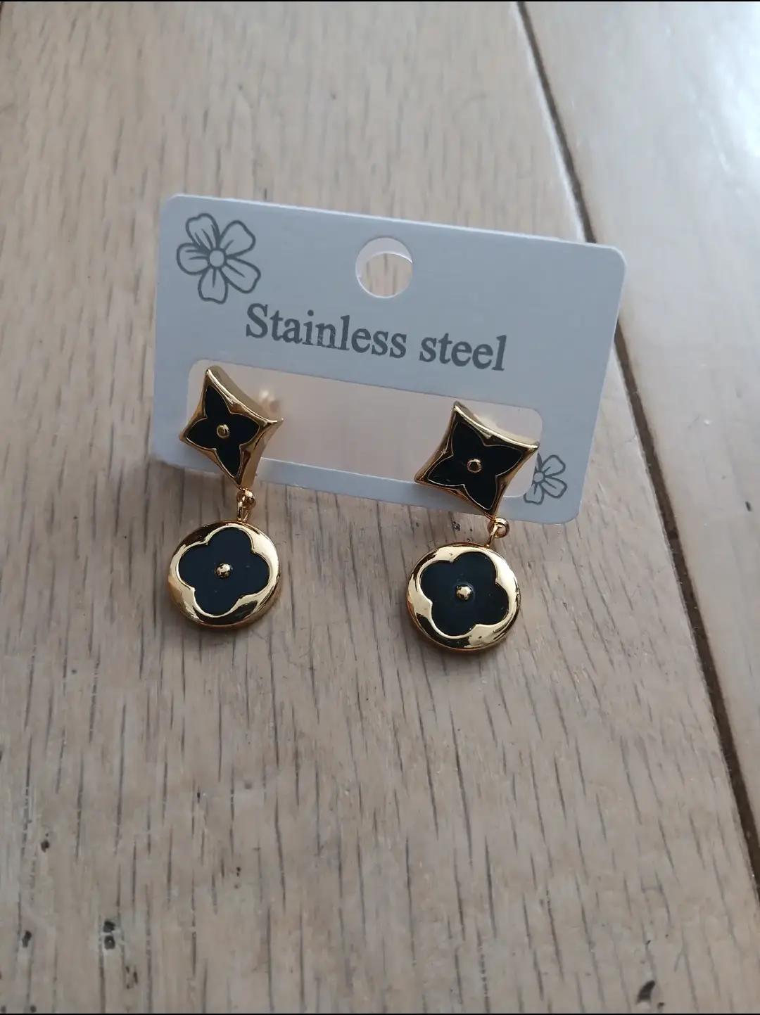 Stainless steel earrings