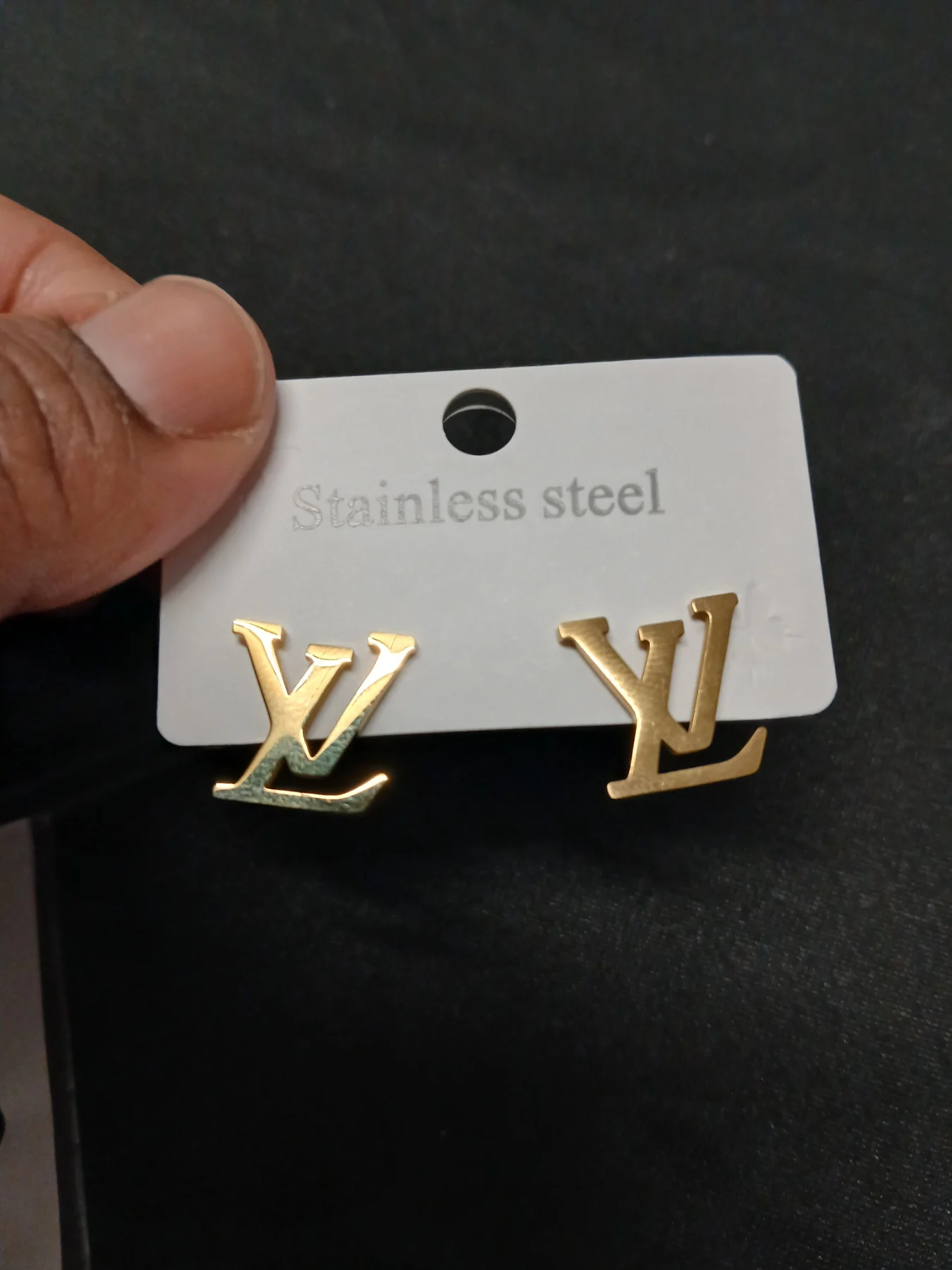 Fashion jewellery earrings stainless steel