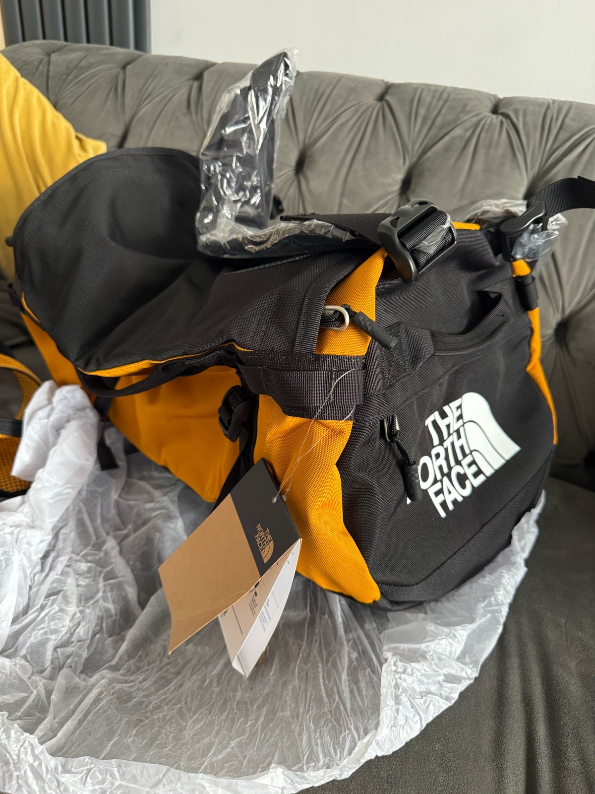 The north face gilman duffel bag rucksack 50 litre brand new