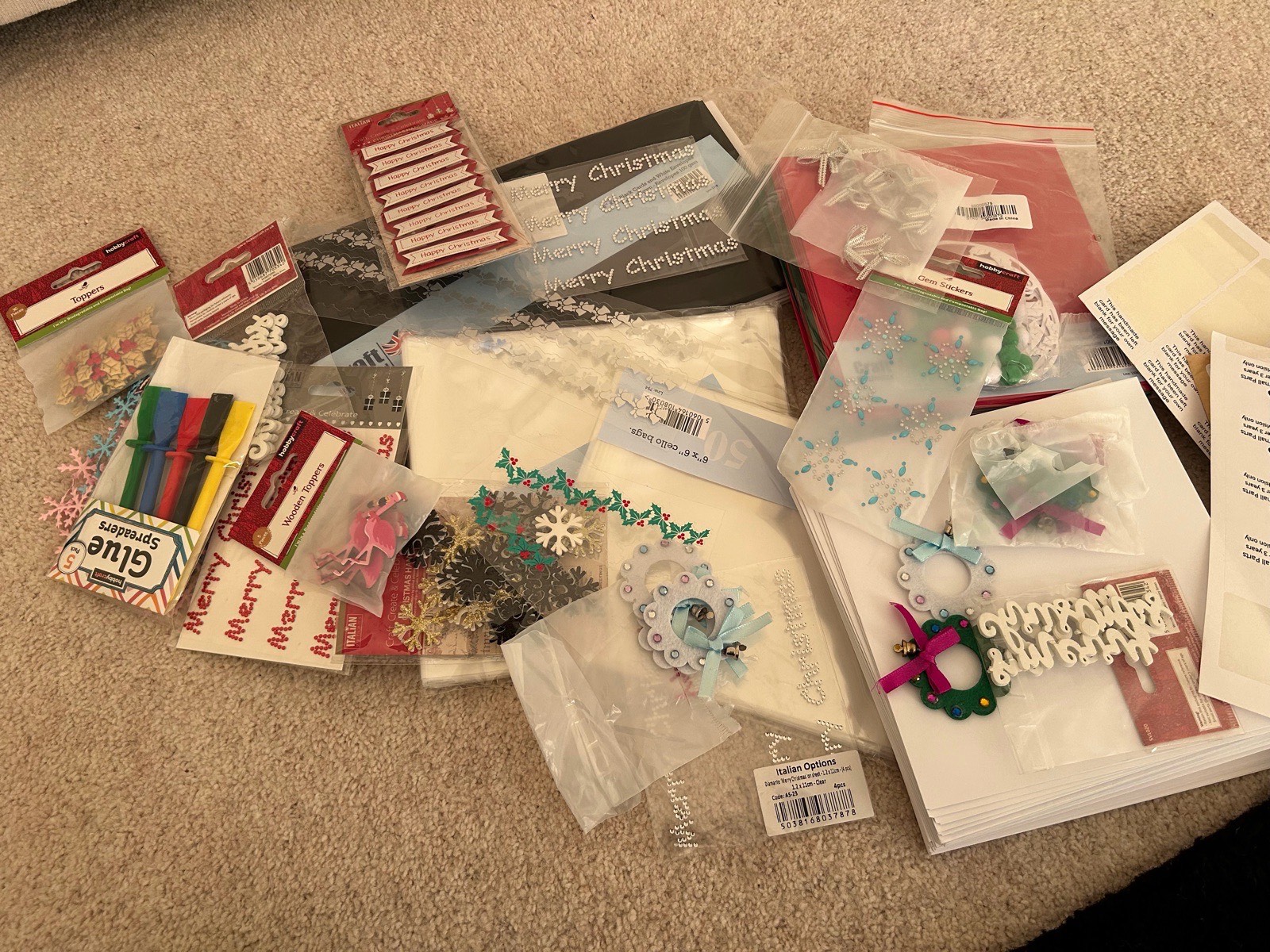Selection of Christmas Crafts
