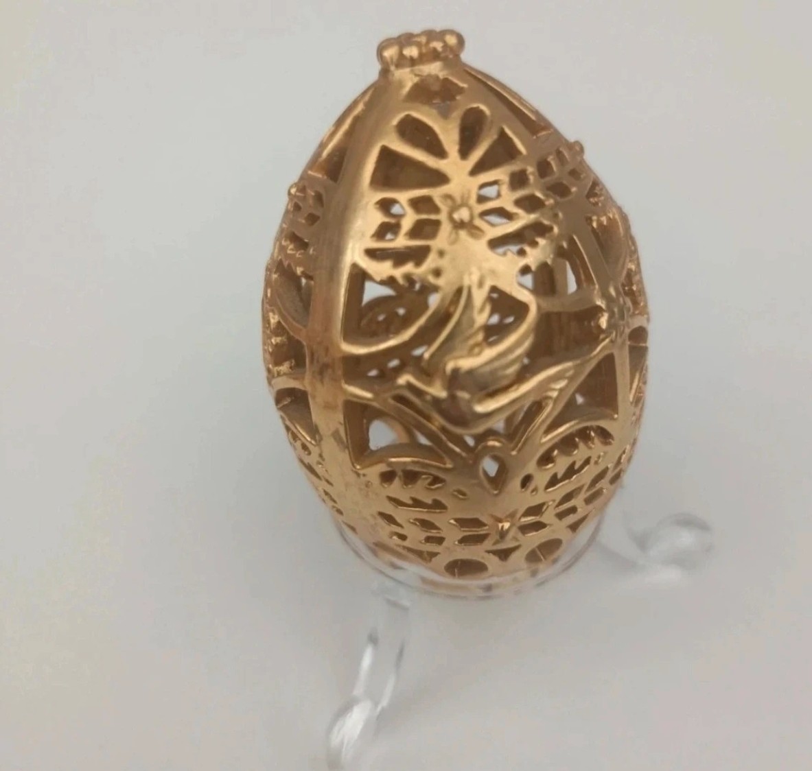 Franklin Mint gold-tone egg