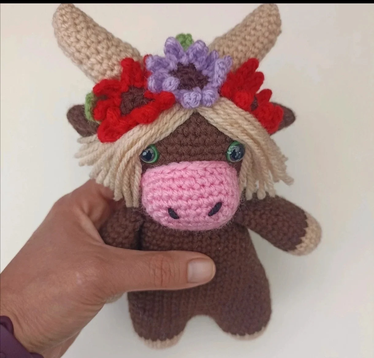 Crochet Highland Cow