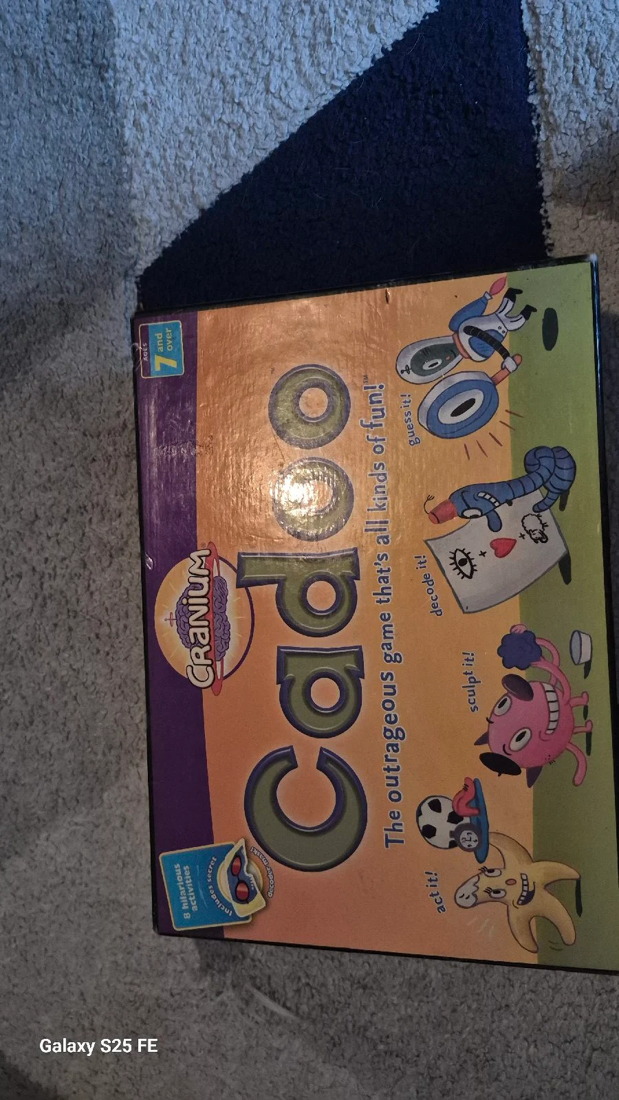 Cranium Cadoo Board Game Complete Set - Outrageous Fun Kids Family Game Age 7+