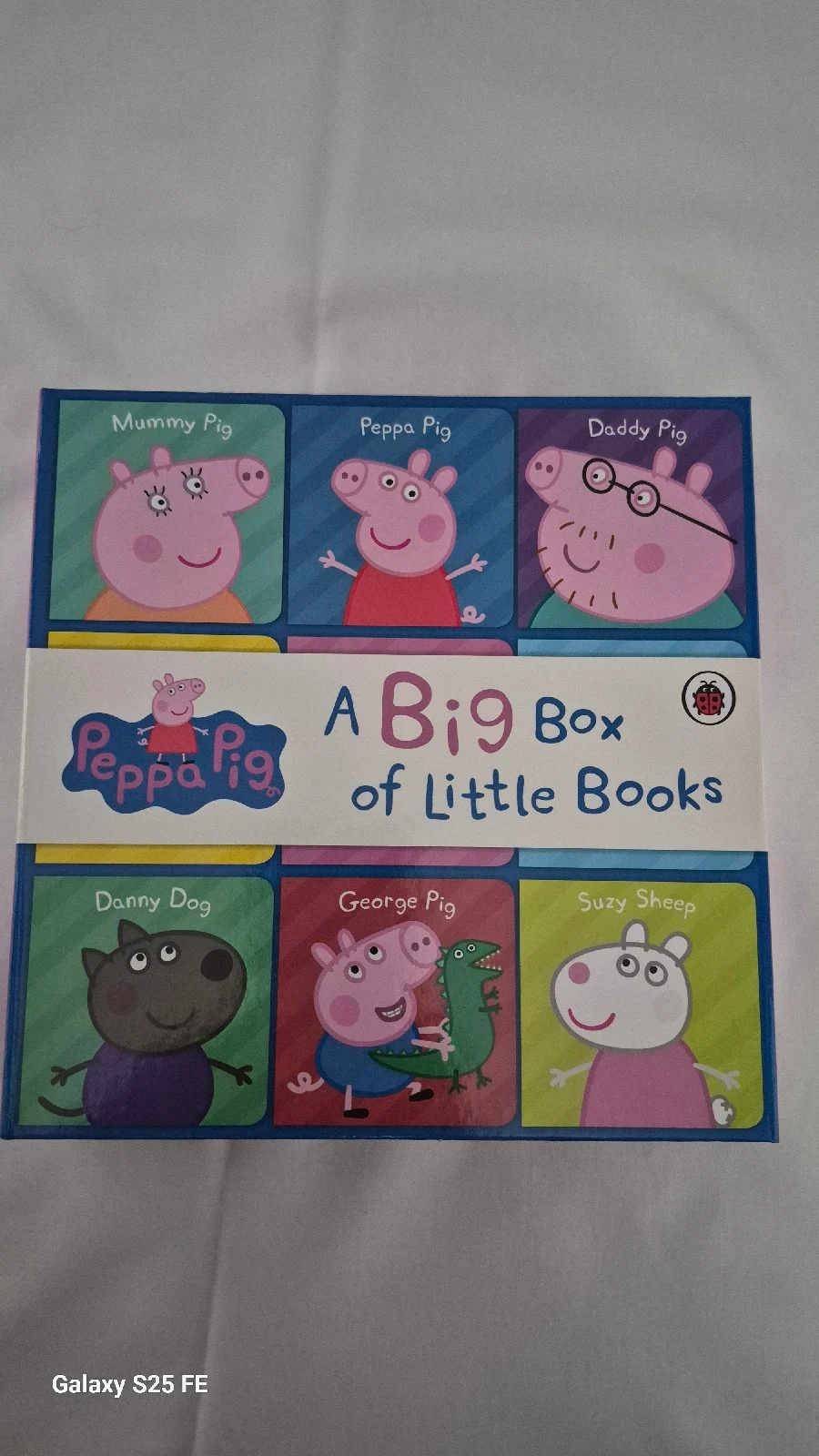 NEW Peppa Pig A Big Box of Little Books 9 Mini Board Books Set Ladybird