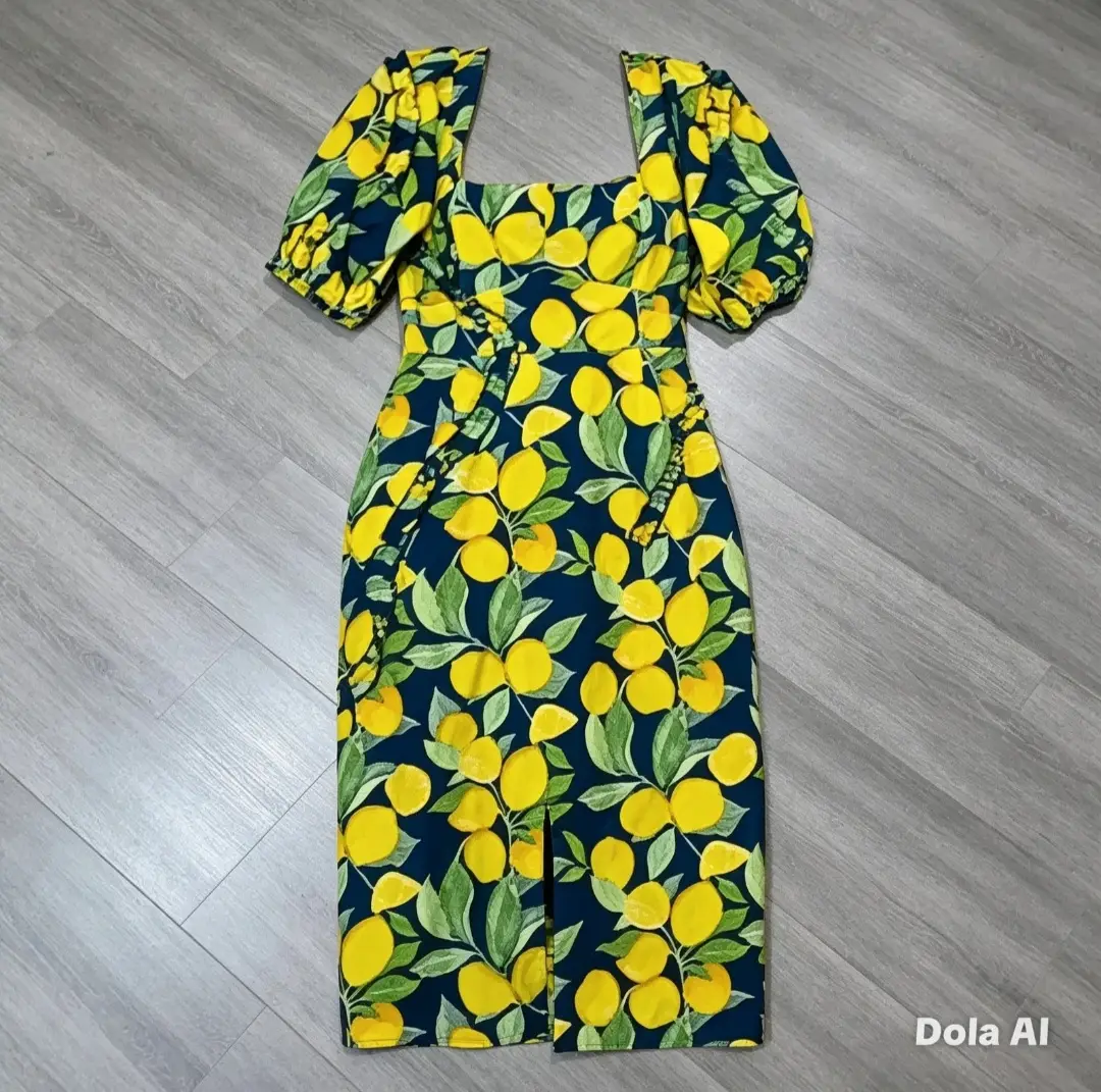 Hope & Ivy lwmon print midi dress size 8 new