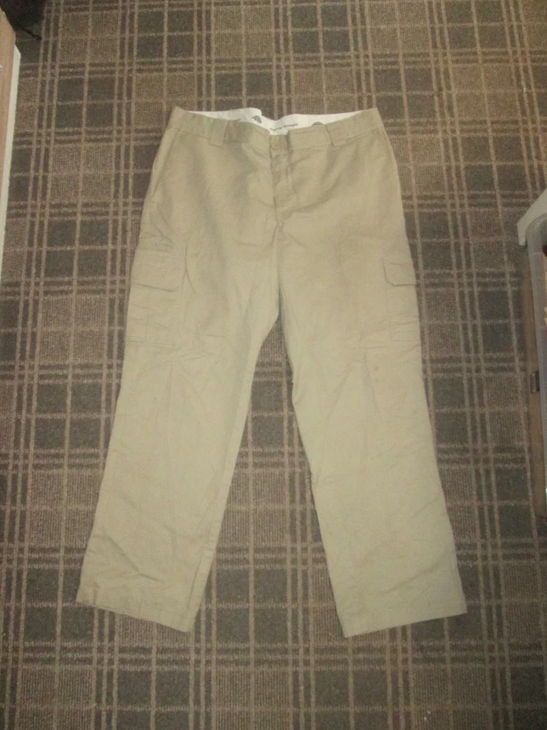 Dickies Men's Cargo trousers size XL W40" Straight leg utility pockets casual workwear