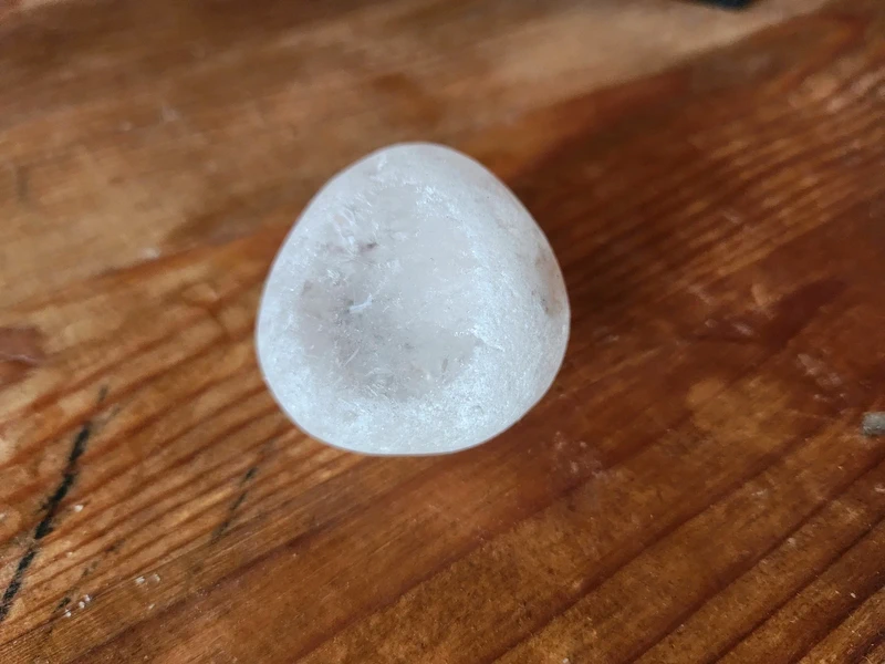 Clear Quartz Dragons Egg