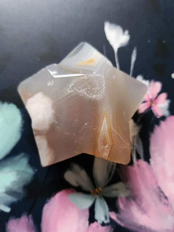 Crystal star carving