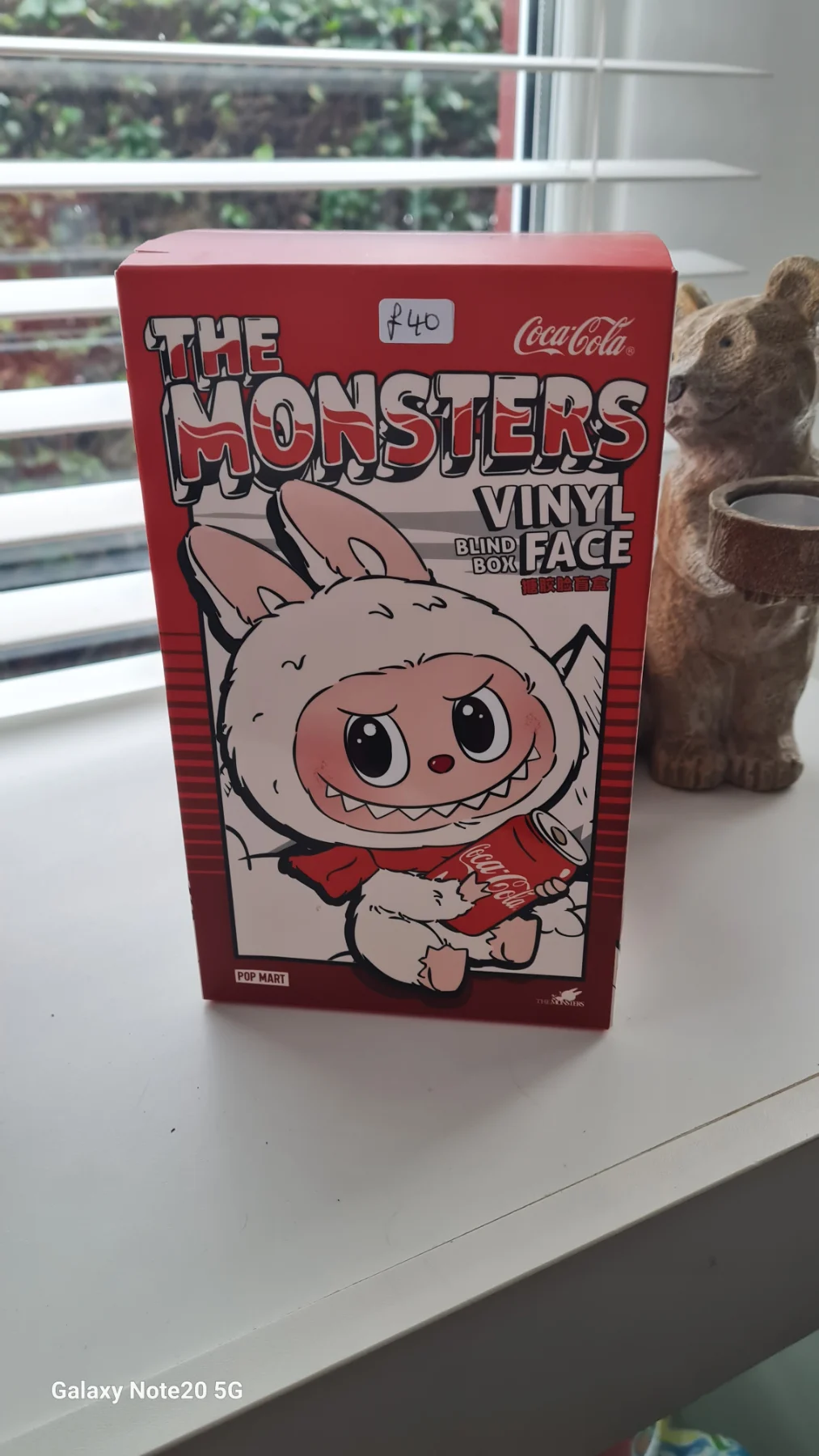 Authentic Popmart Coca Cola Labubu unopened