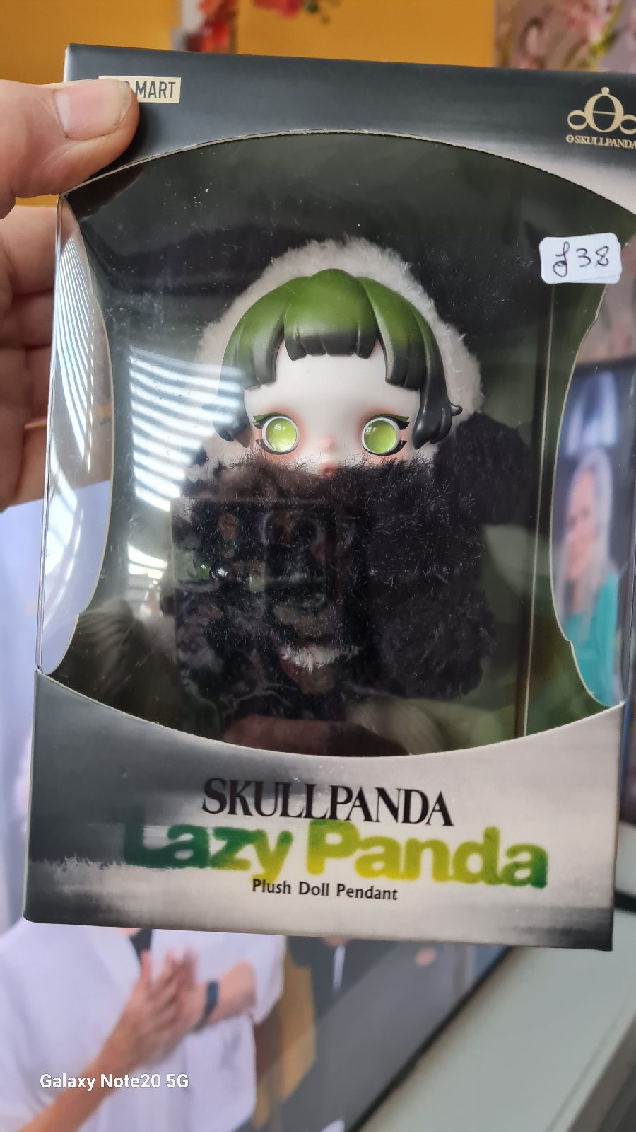 Authentic Popmart Skullpanda Lazy Panda